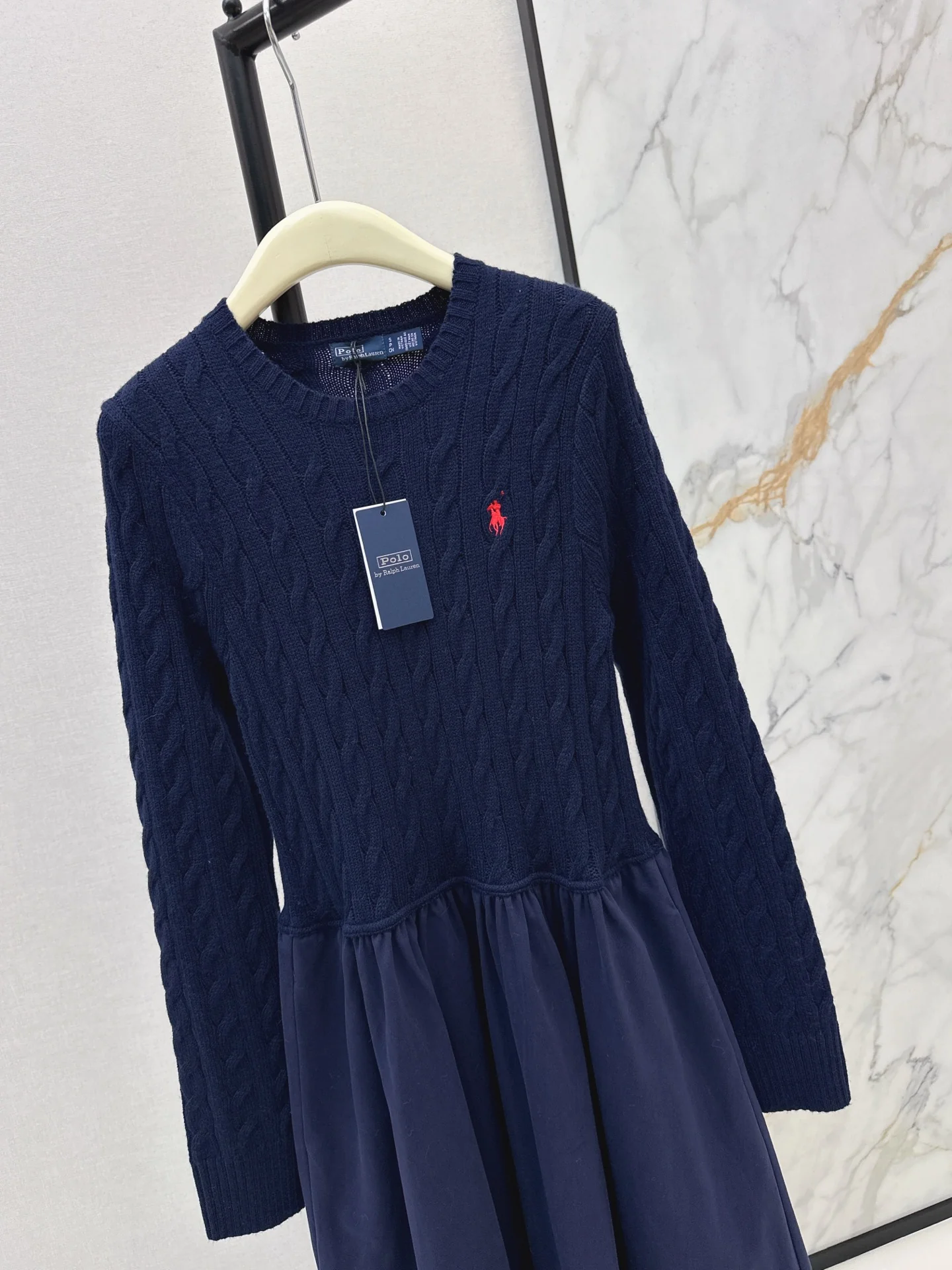 Ralp 26ss contract knit dress