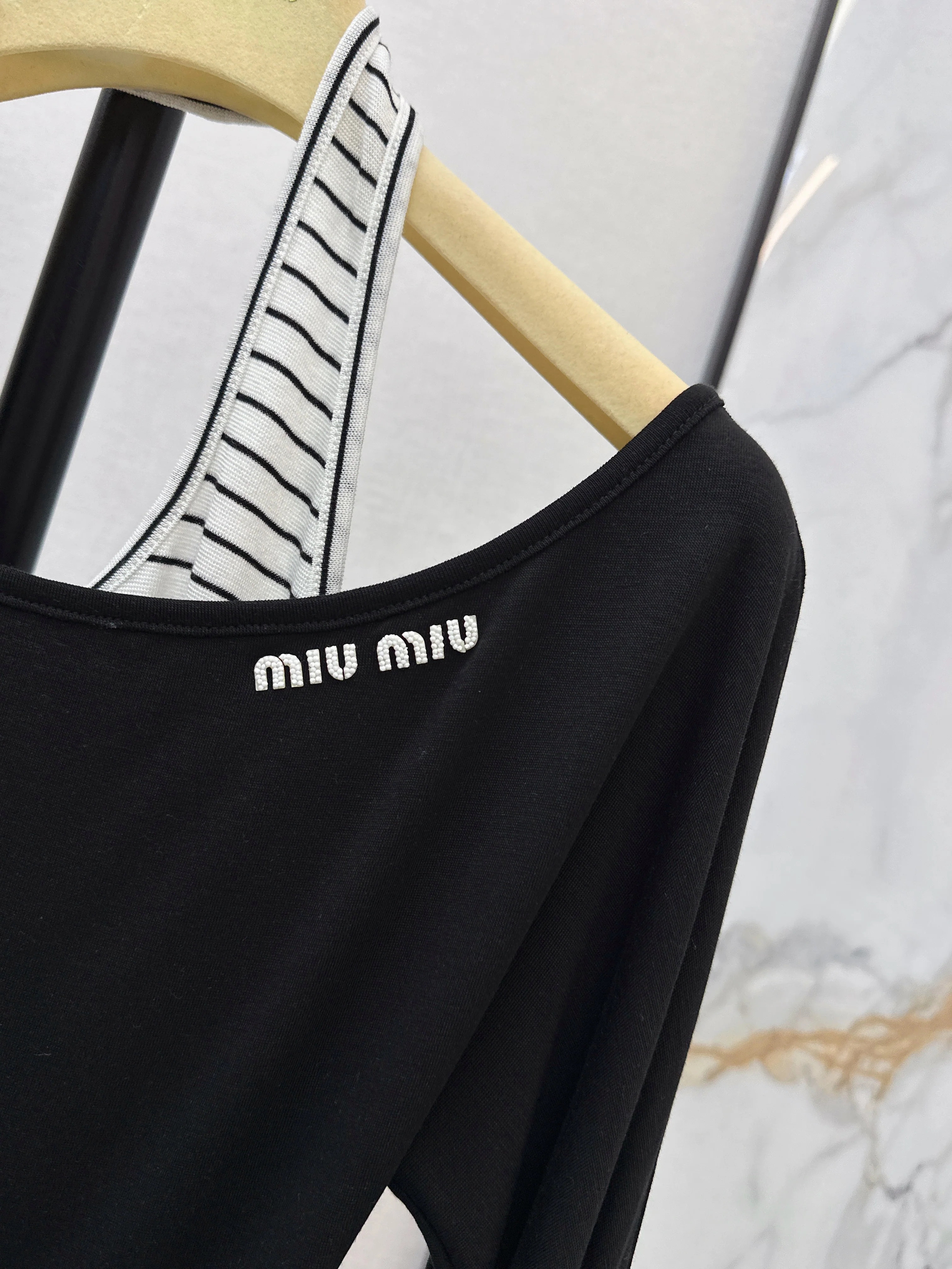 Miu 26ss 2in1 basic tee
