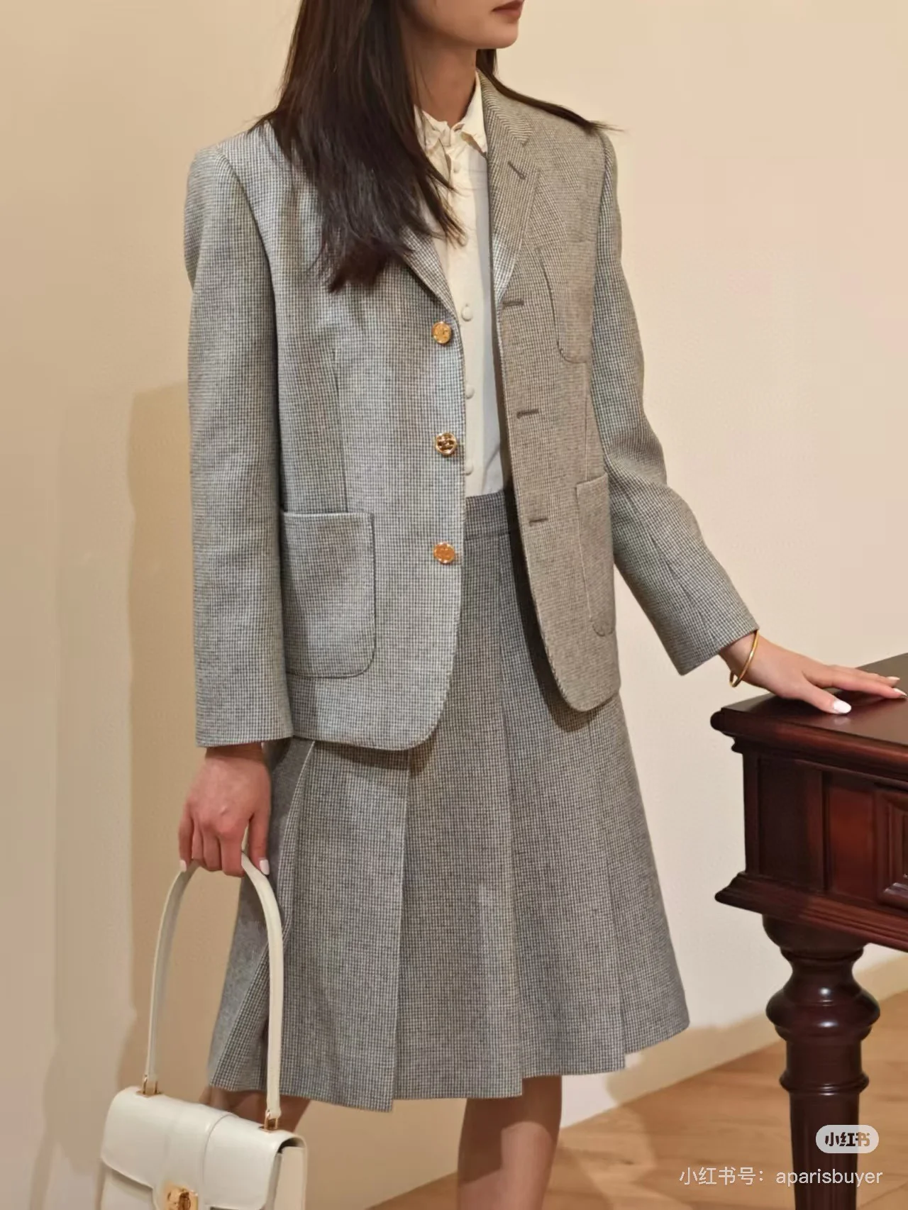 Celi 26ss wool blazer