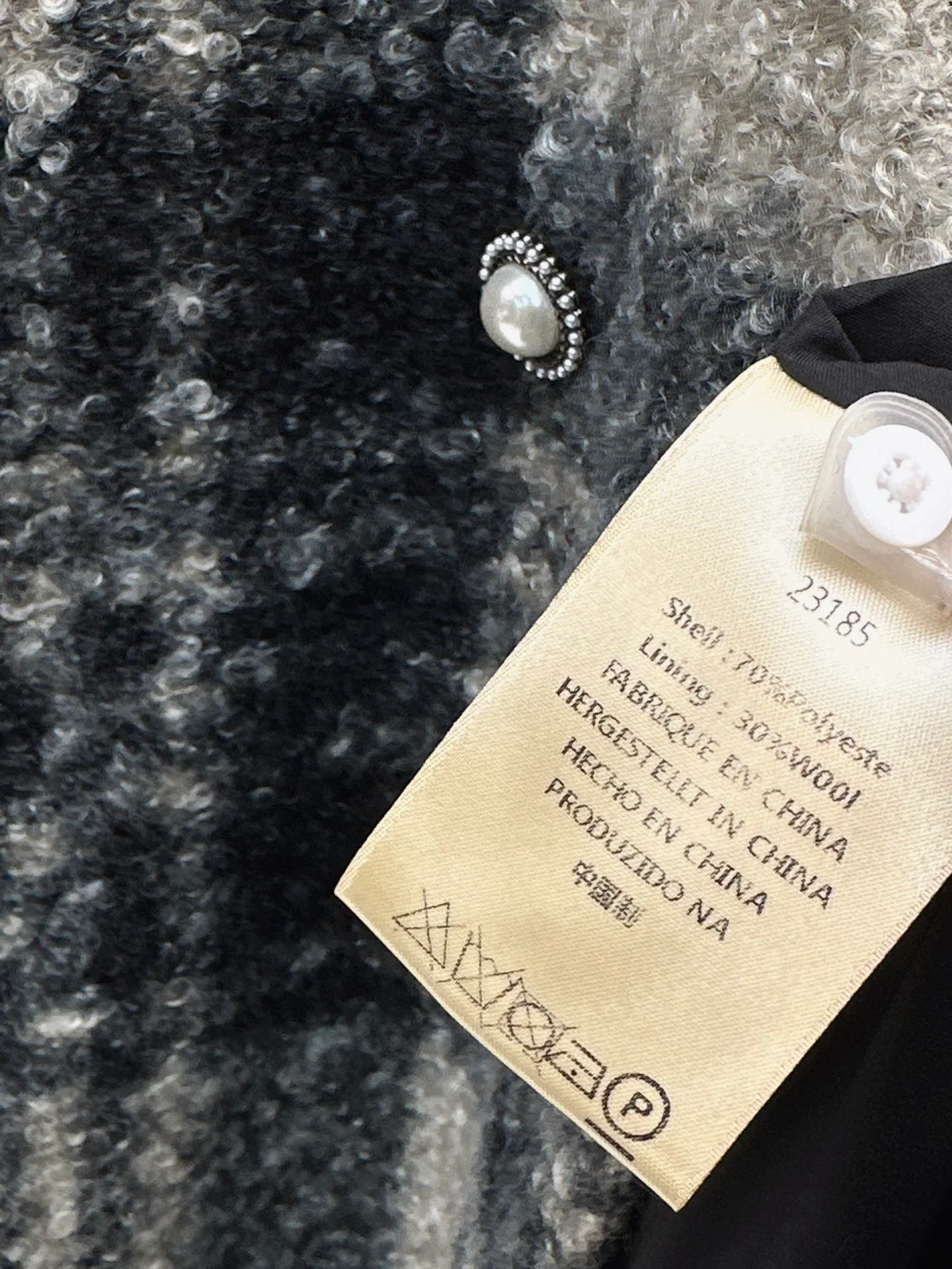 Chan 25fw belted jacket