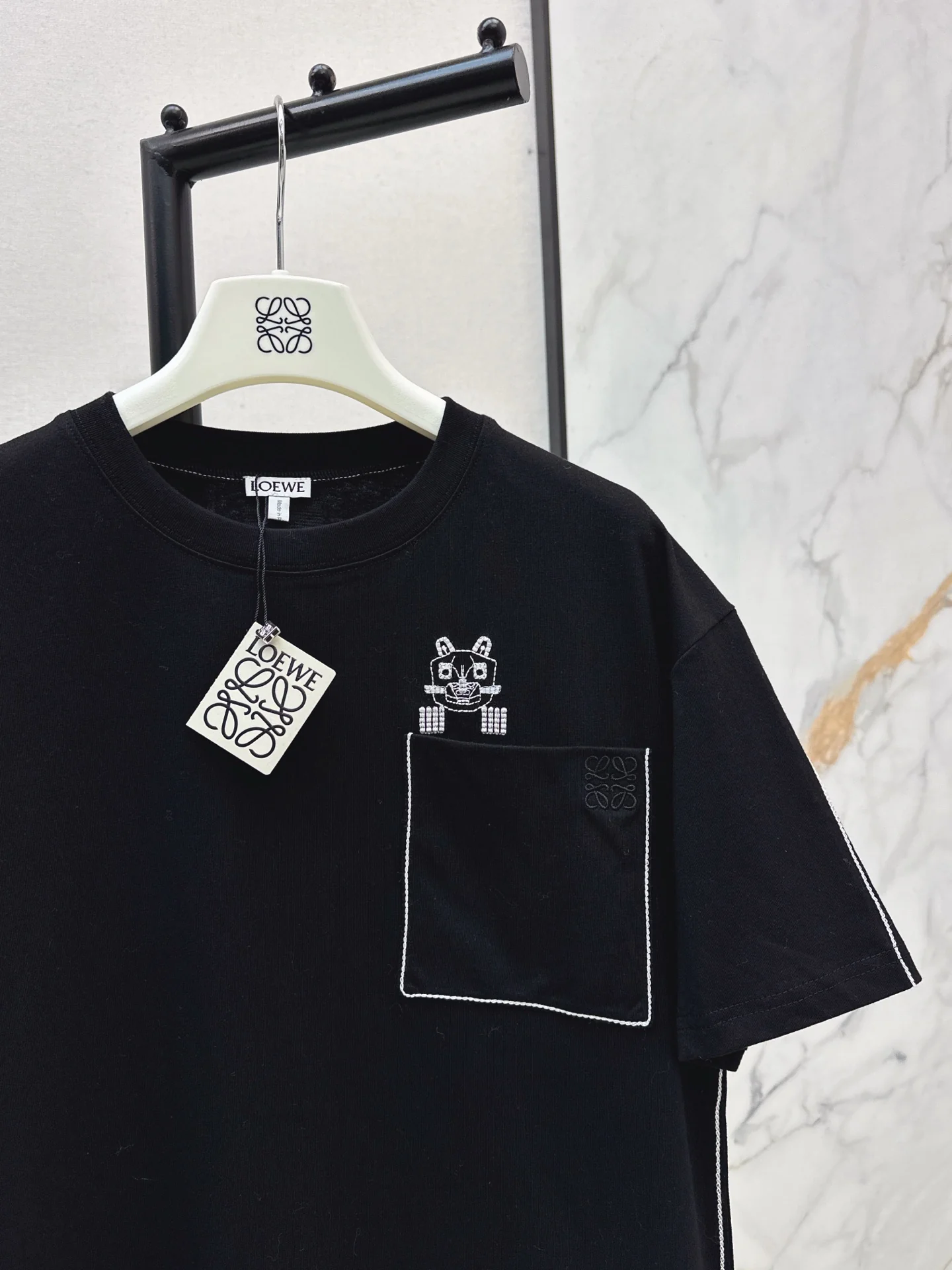 Loe 26ss embroidery t-shirts