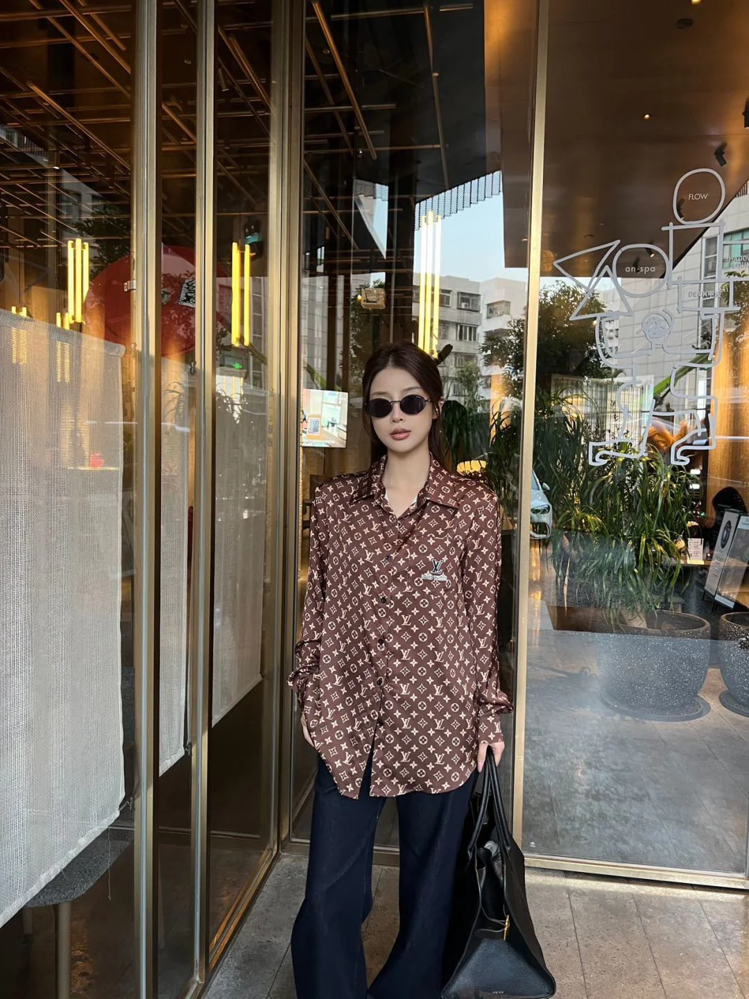 Louis 26ss print shirts