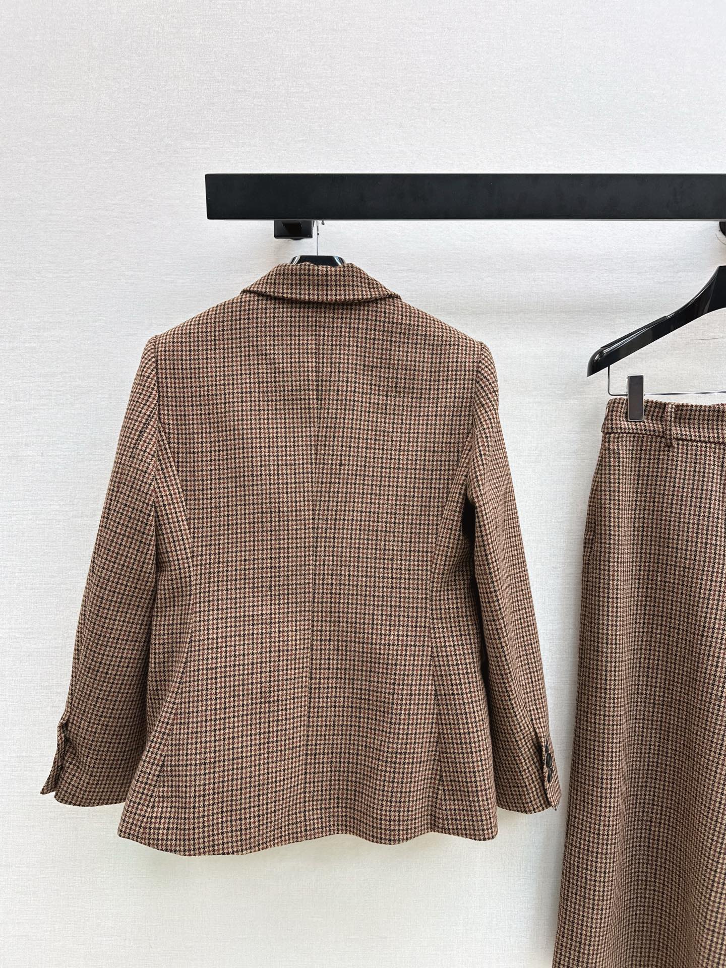 Celi 25fw check blazer