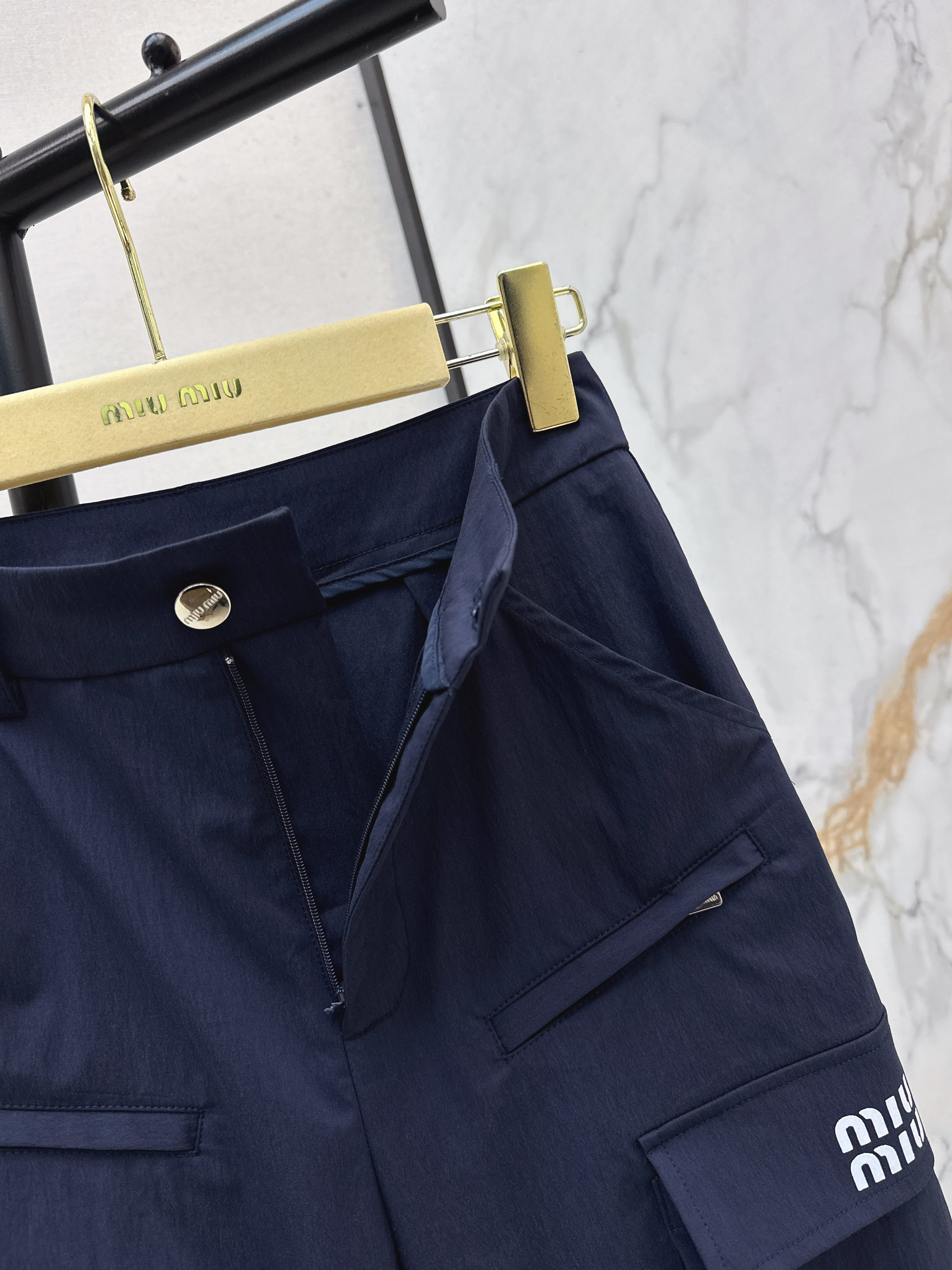 Miu 26ss cargo pants