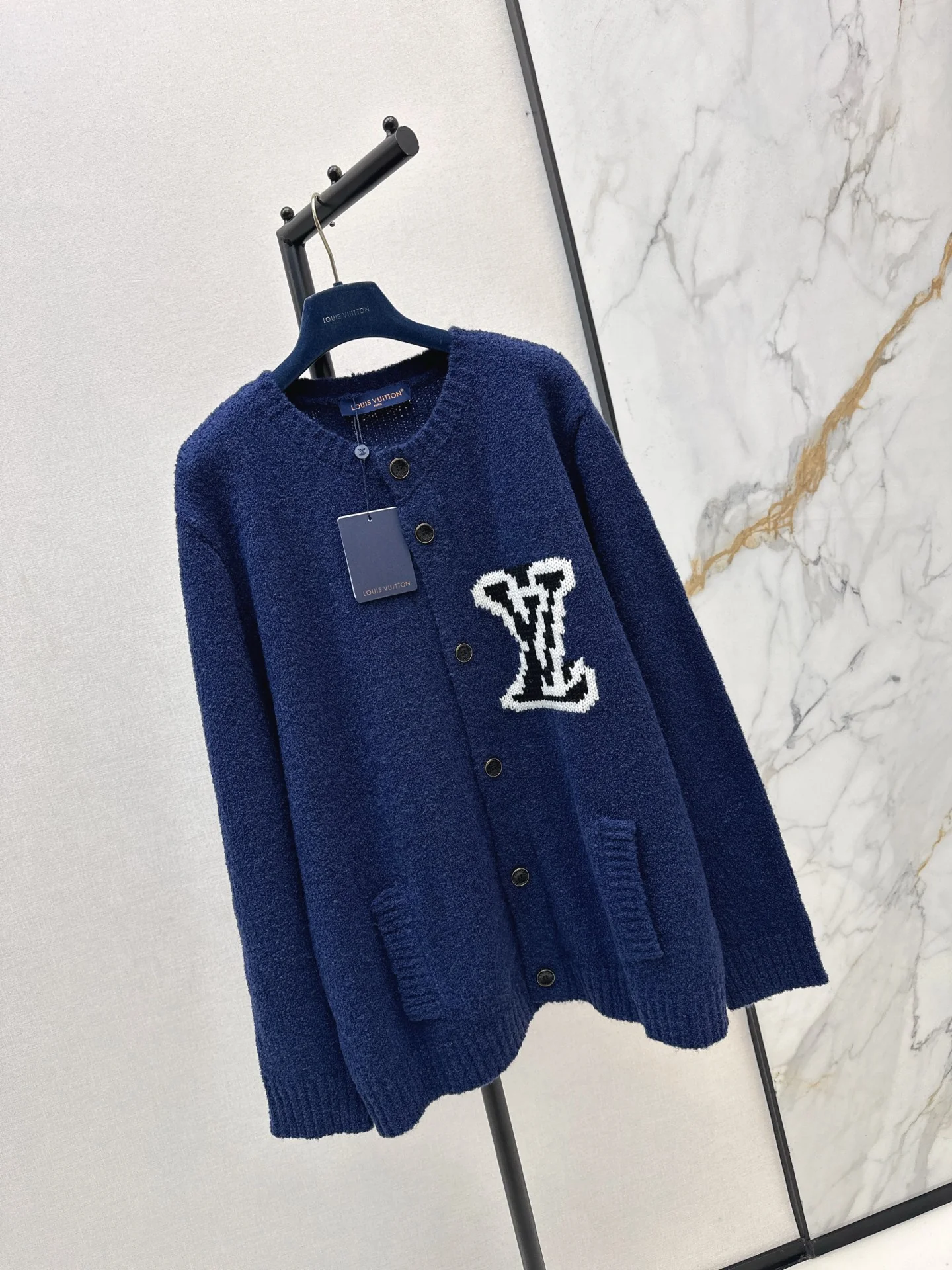 Louis 25fw jacquard cardigan