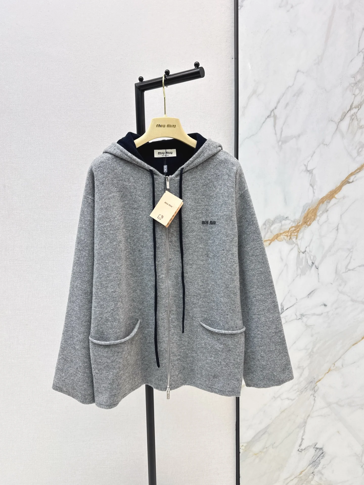 Miu 25fw cashmere jacket