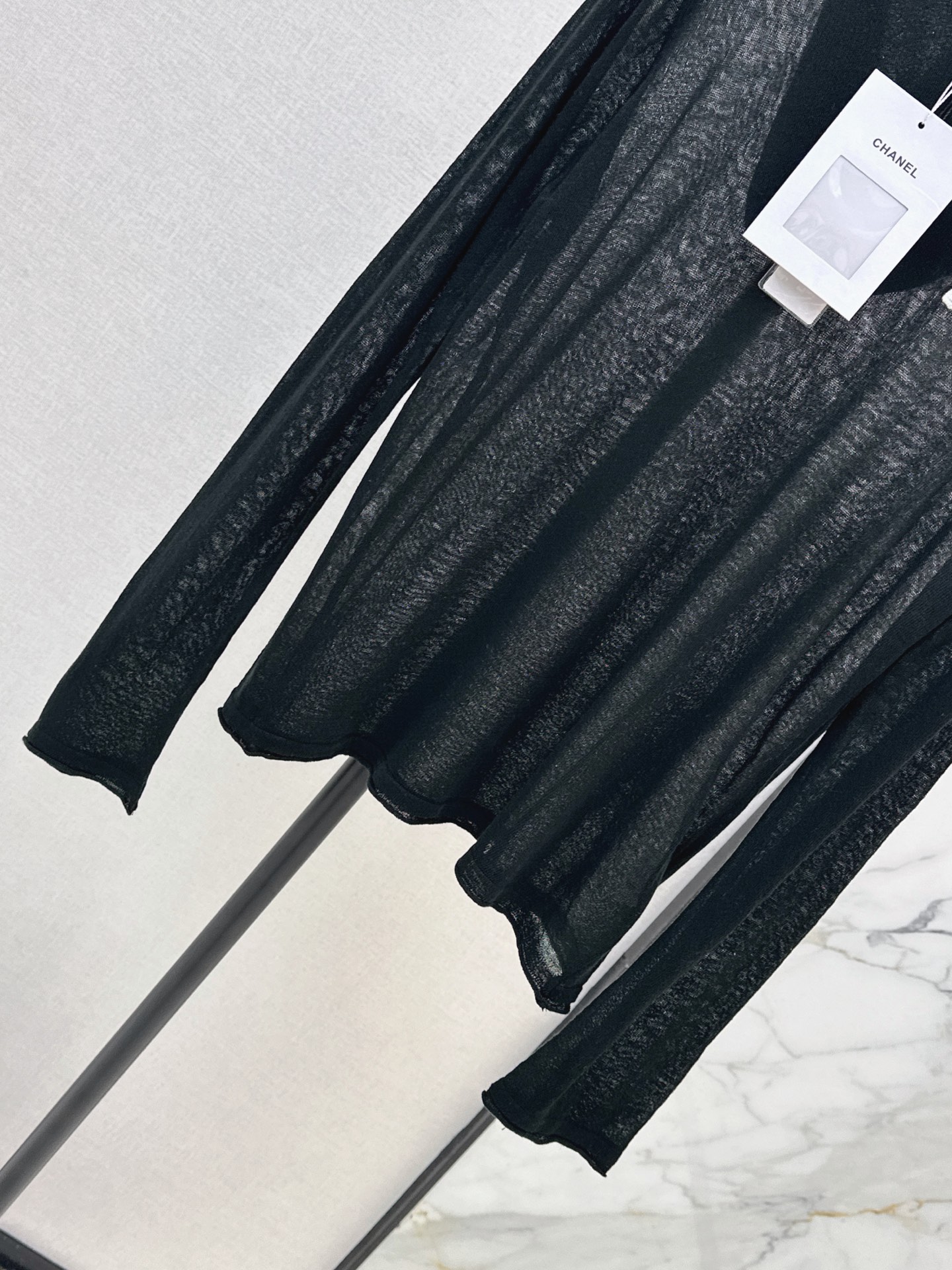 Chan 26ss hooded knitwear