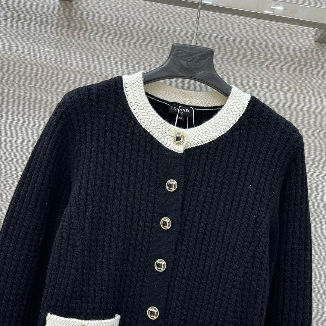 Chan 25fw knitted cardigan