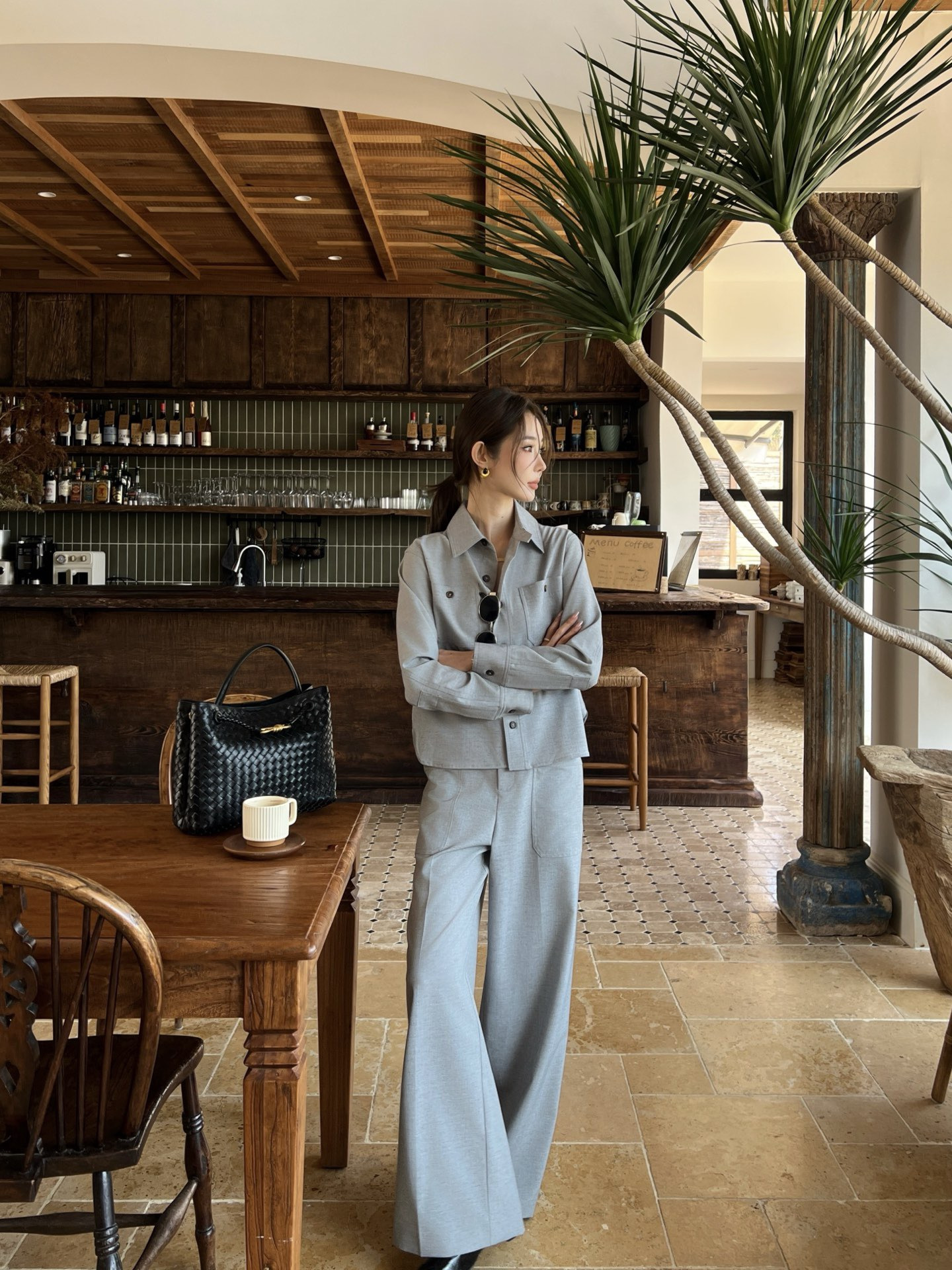 Bott 26ss suit pants