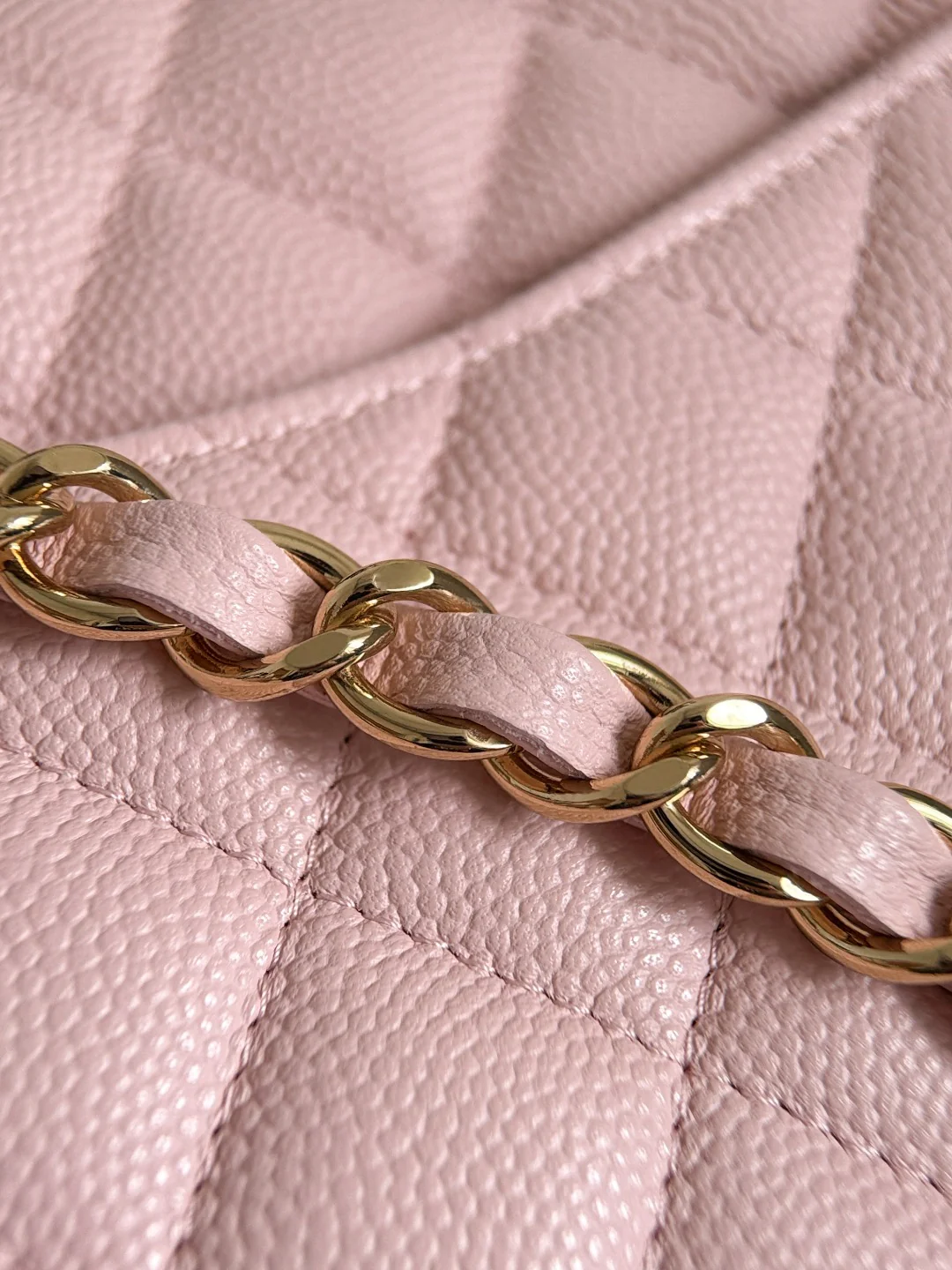 Chan cf25 chain shoulder bag