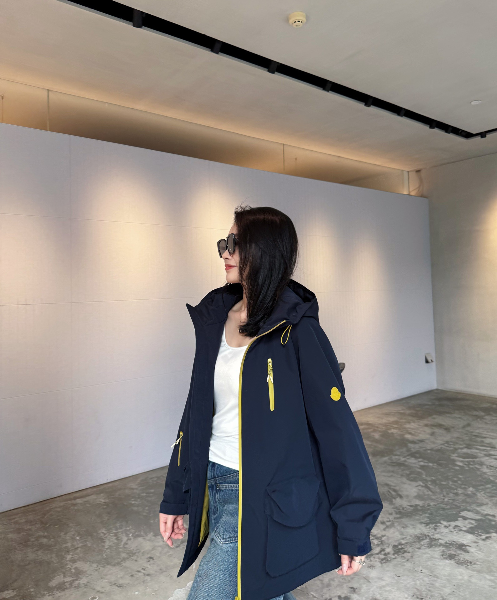 Monc 26ss hooded windbreaker