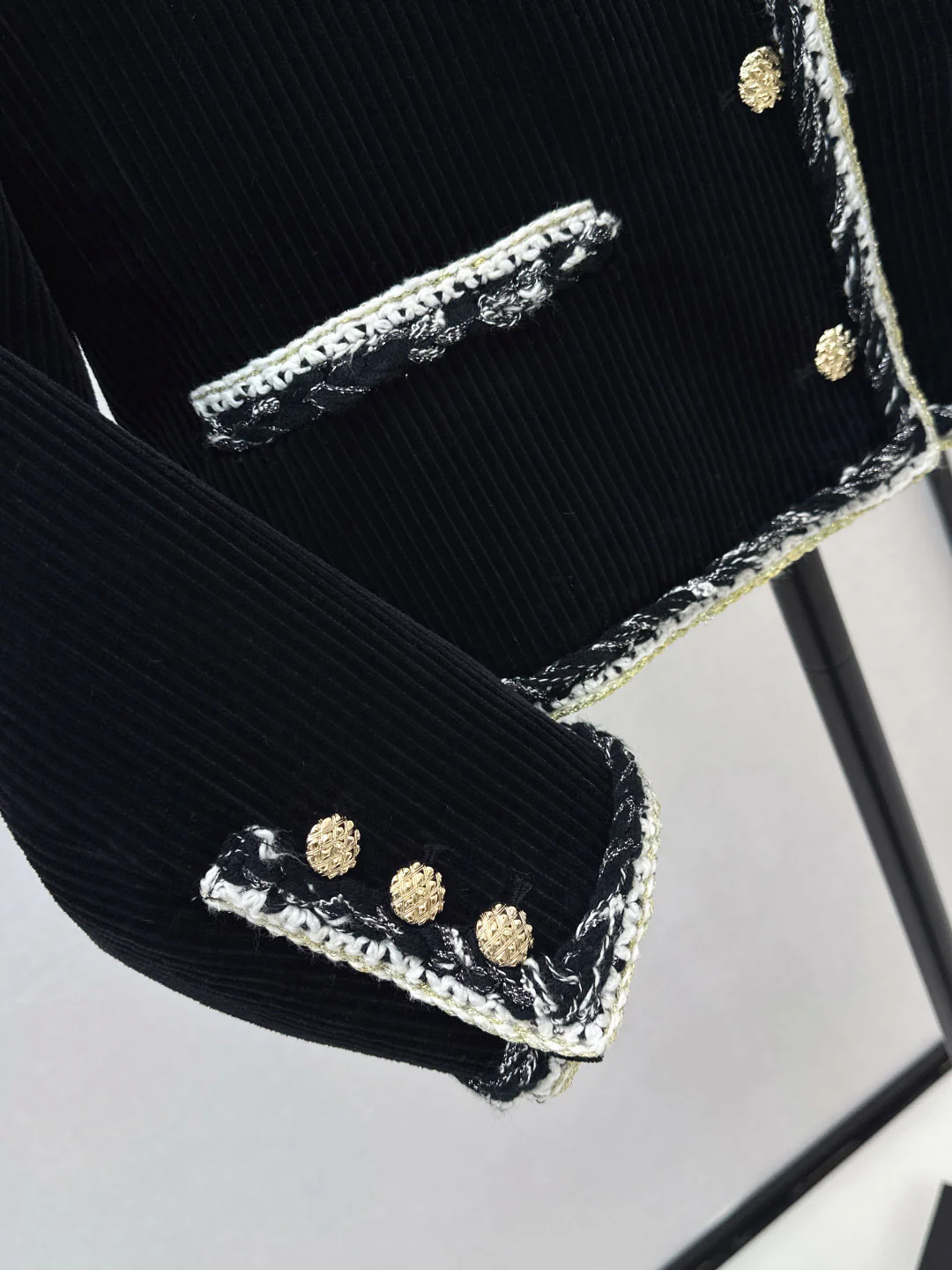 Chan 25fw velvet jacket