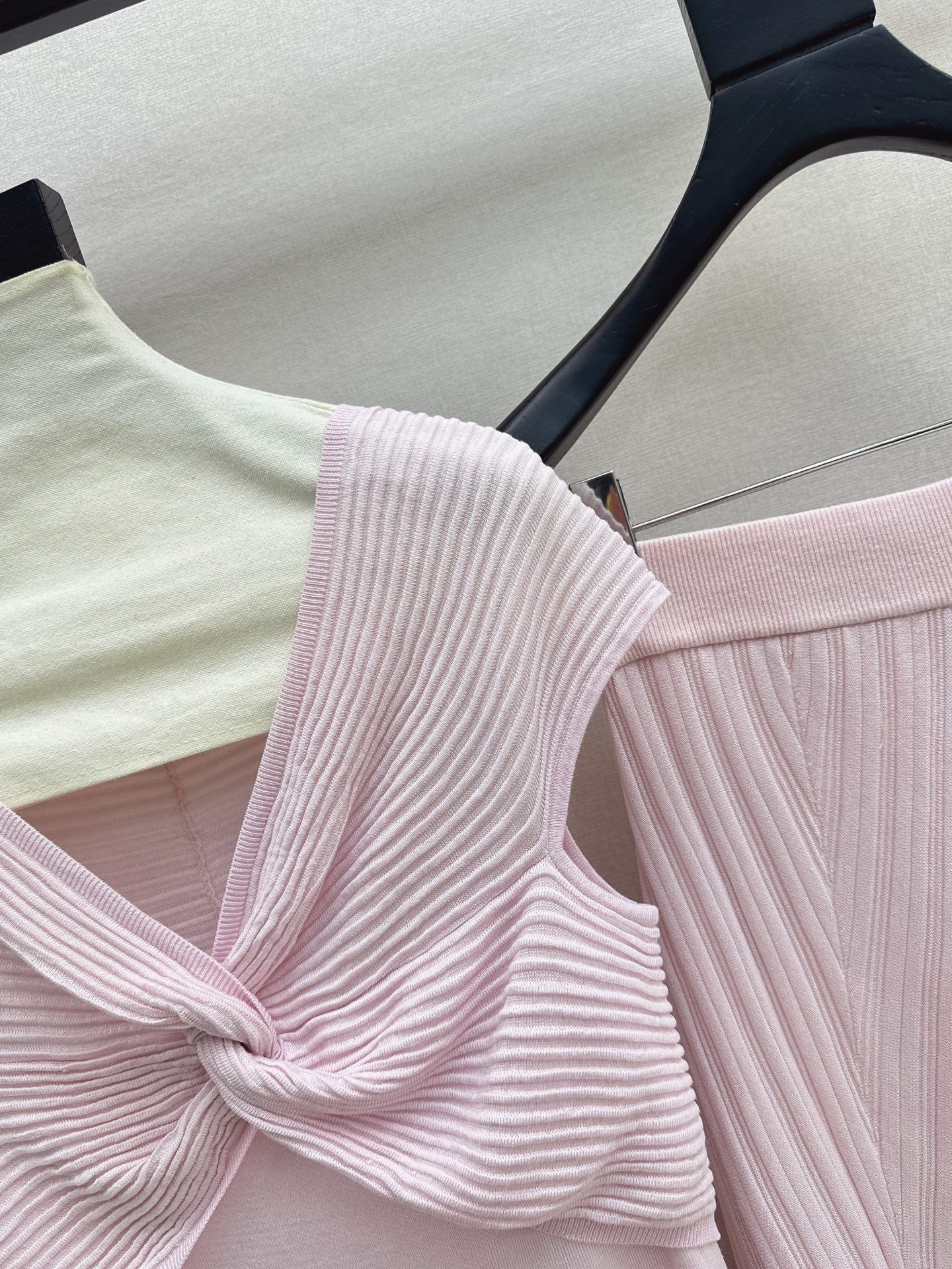 Chol 26ss knit suit