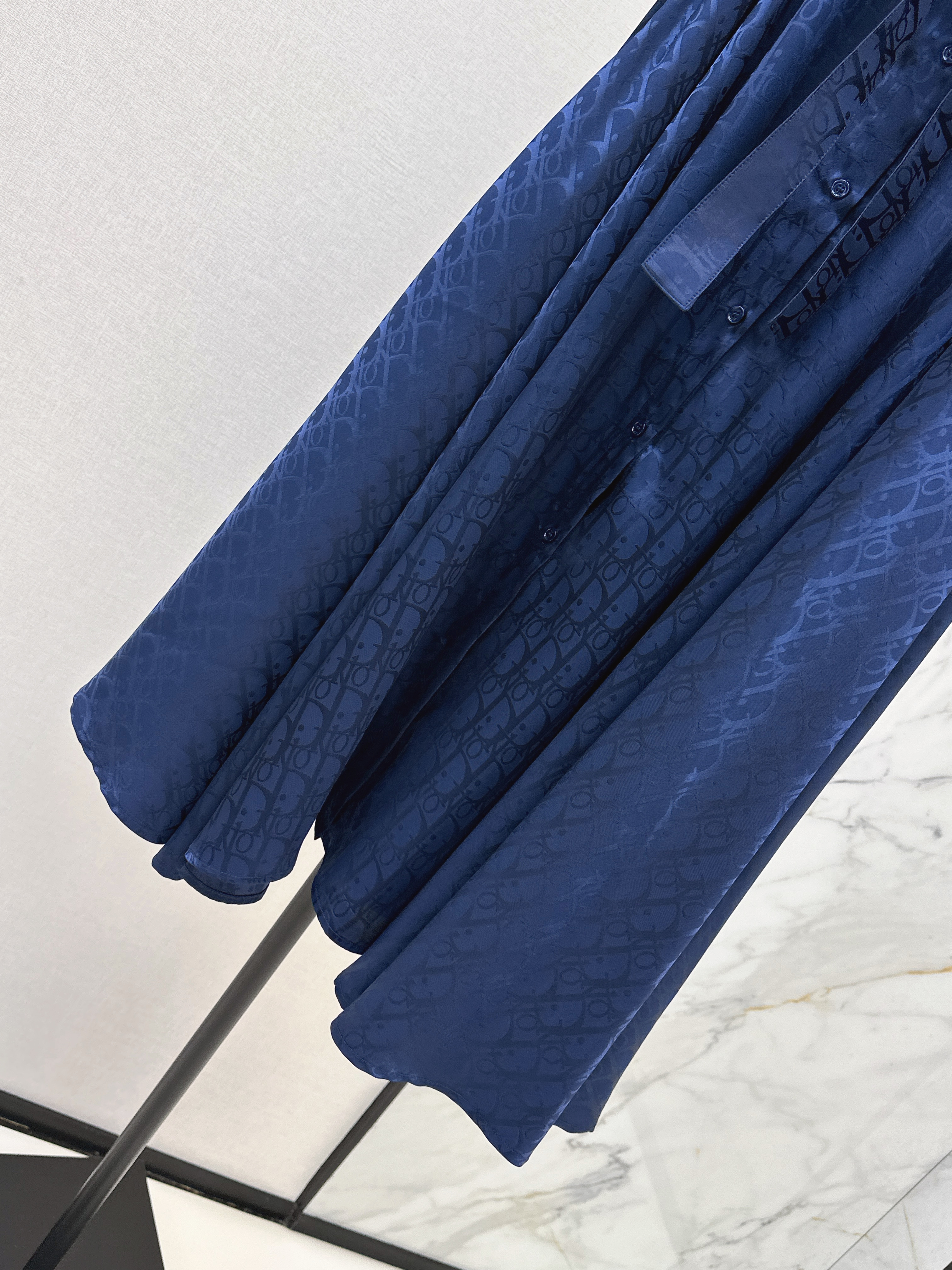 CD 26ss jacquard pleated skirt