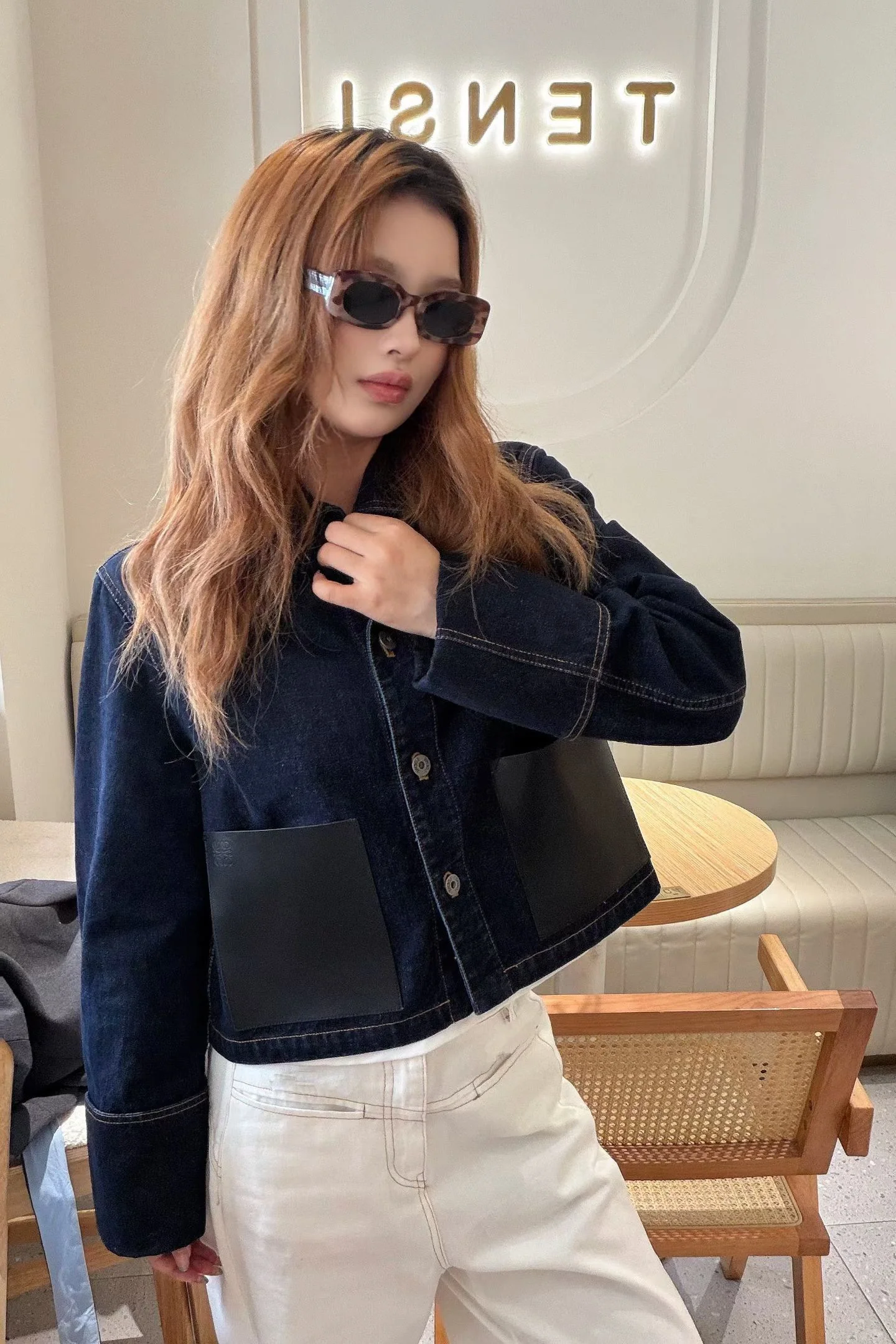 Loe 26ss denim jacket