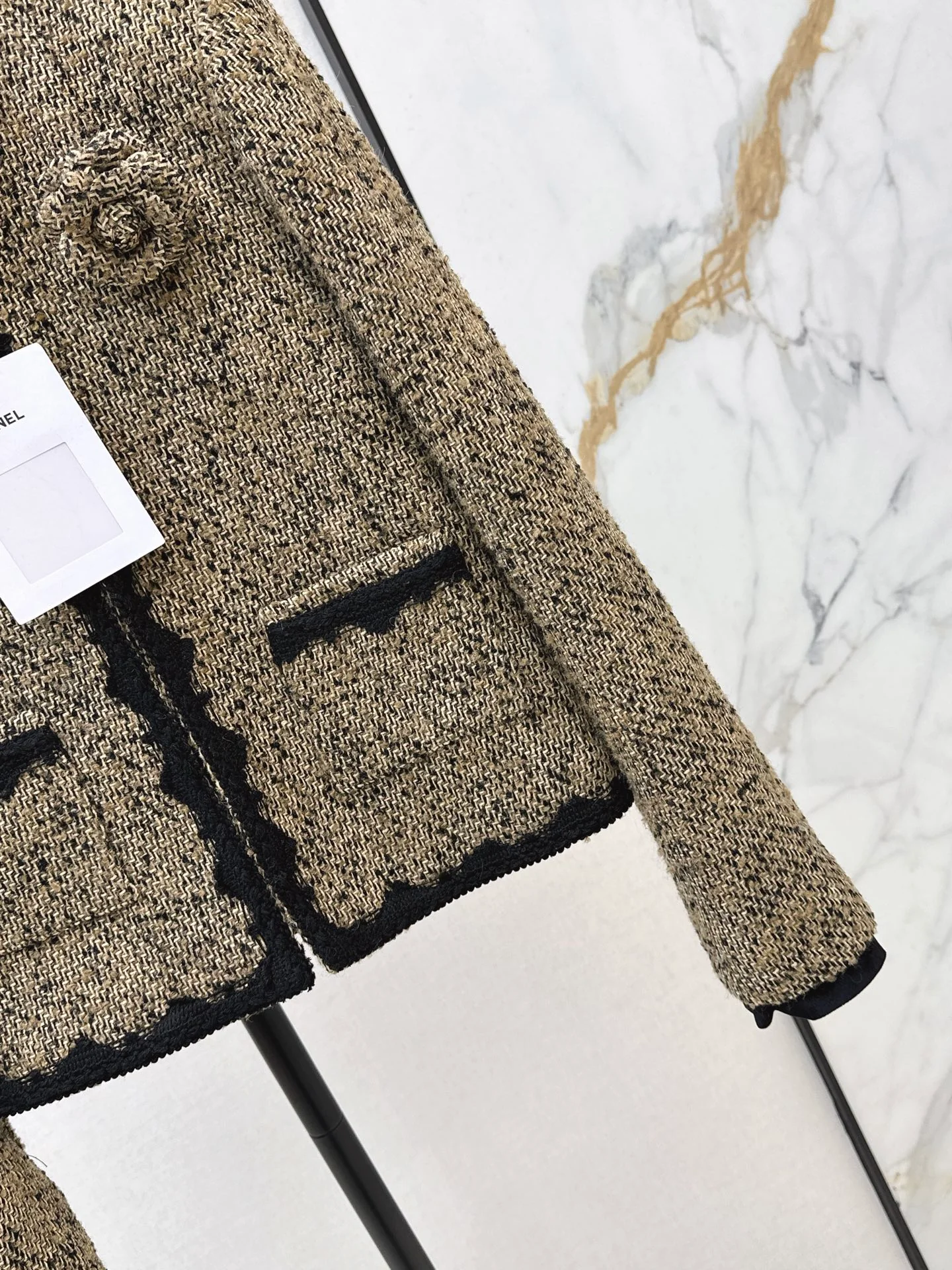 Chan 26ss woven tweed jacket