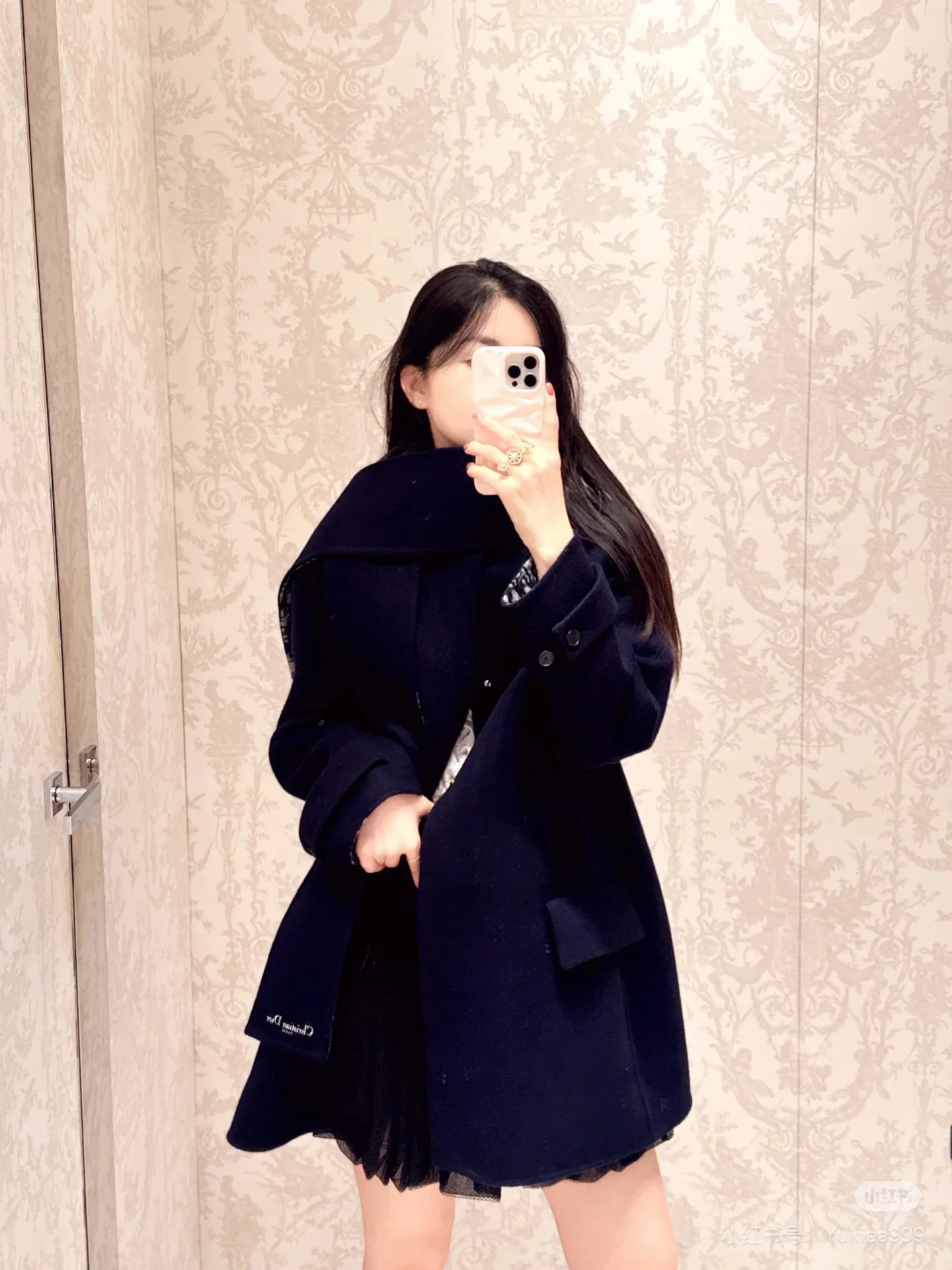 CD 25fw woolen jacket