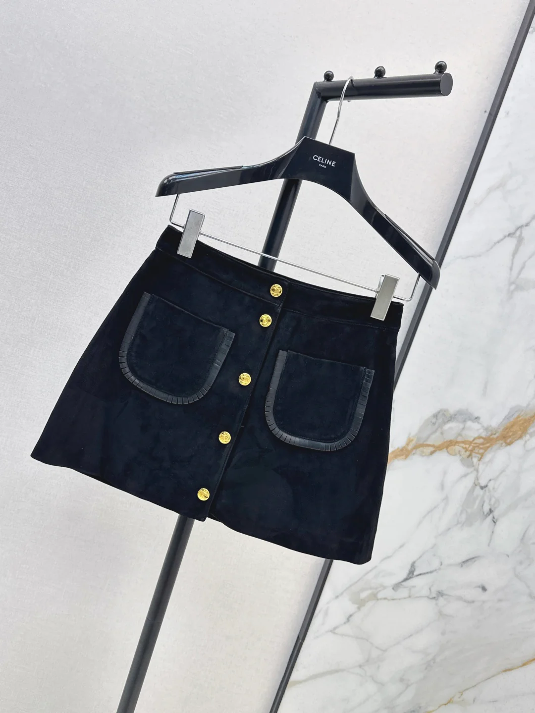 Celi 25fw suede skirt