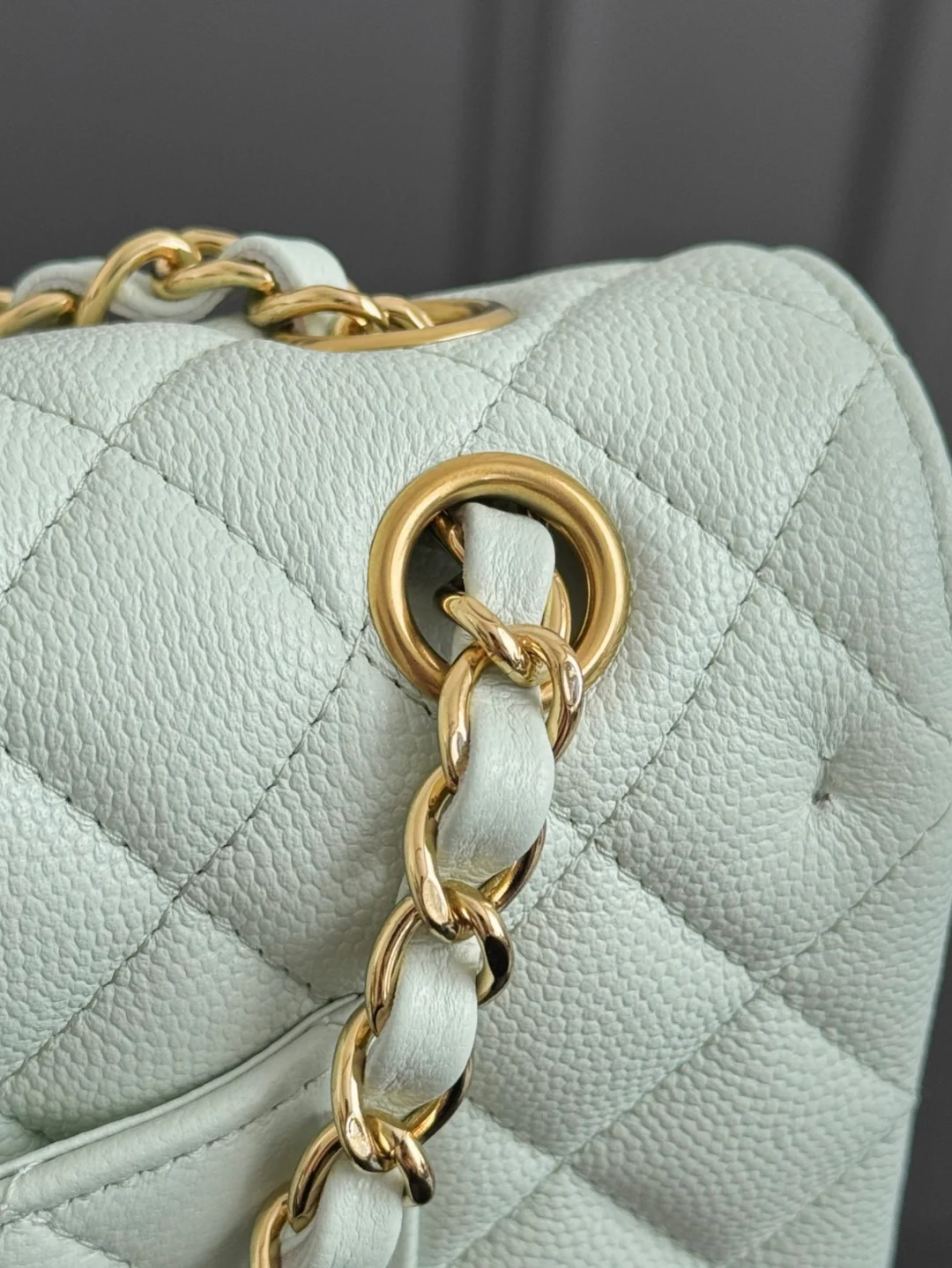 Chan cf25 chain shoulder bag