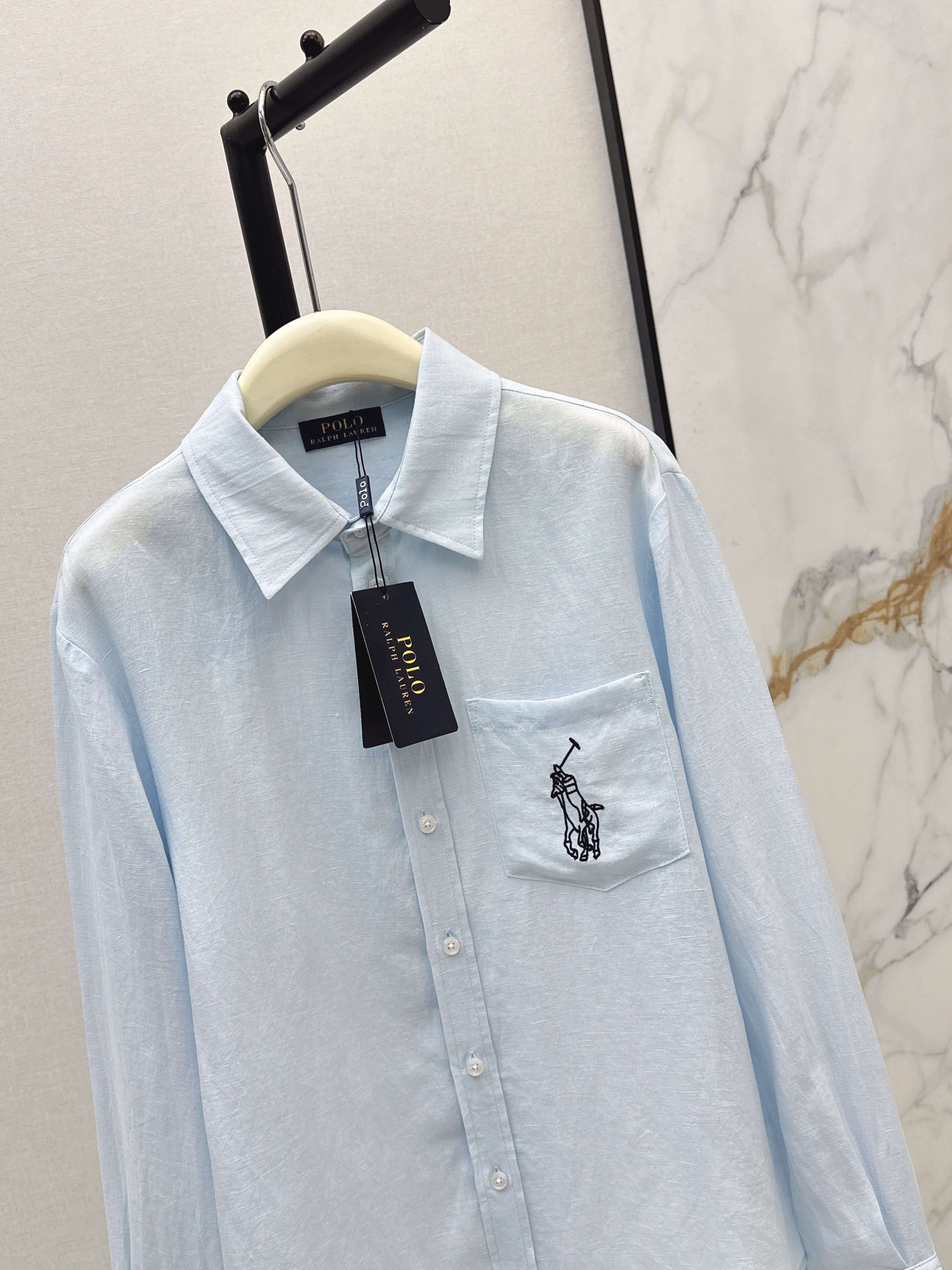 Ralp 26ss embroidery shirt