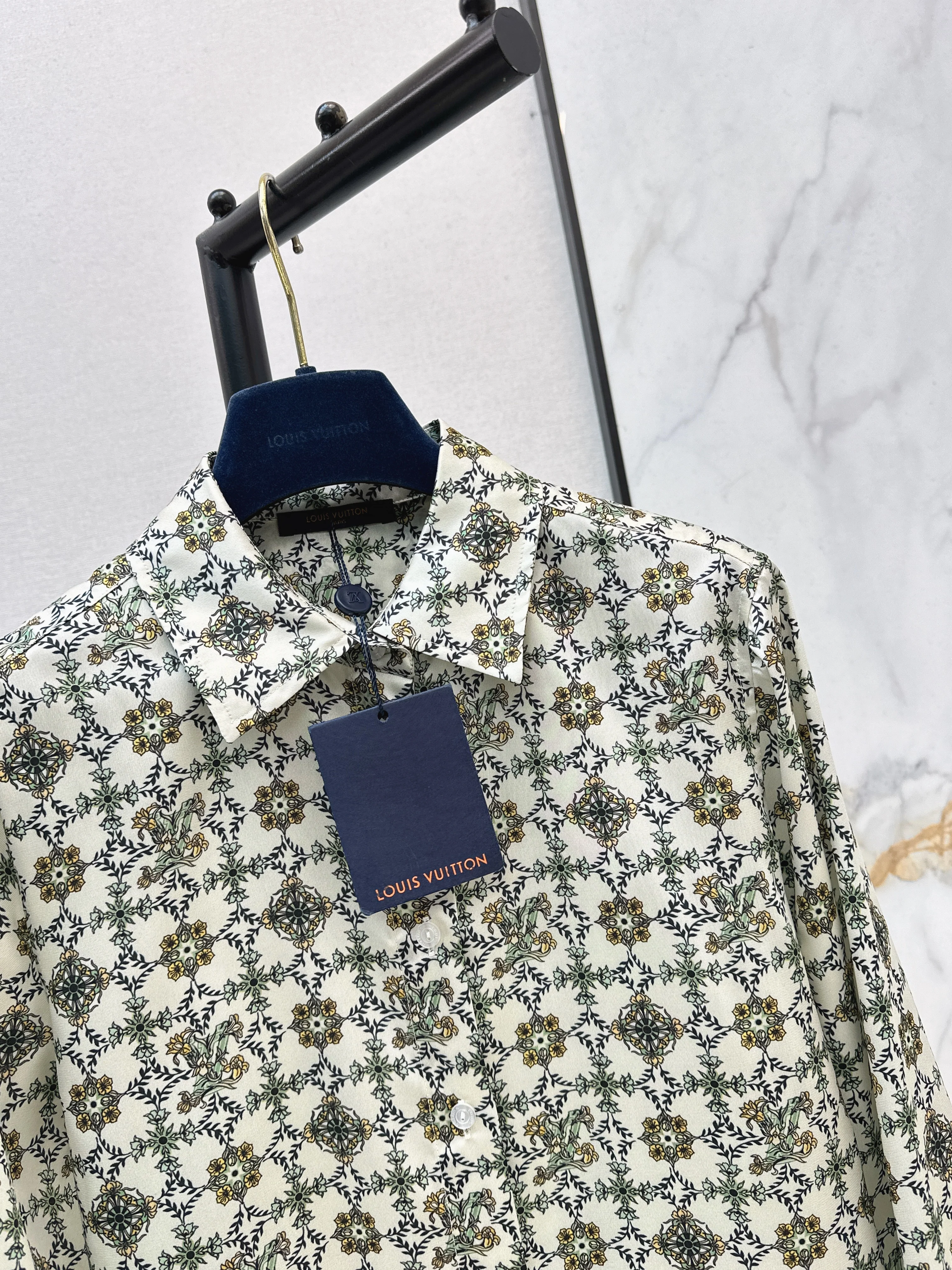 Louis 26ss print shirts