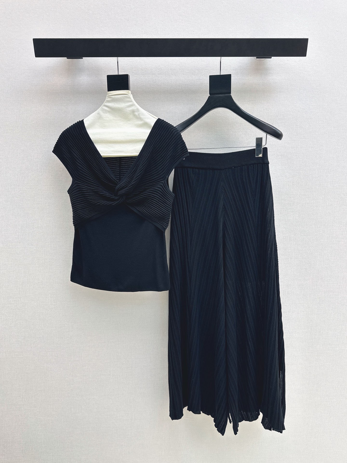 Chol 26ss knit suit