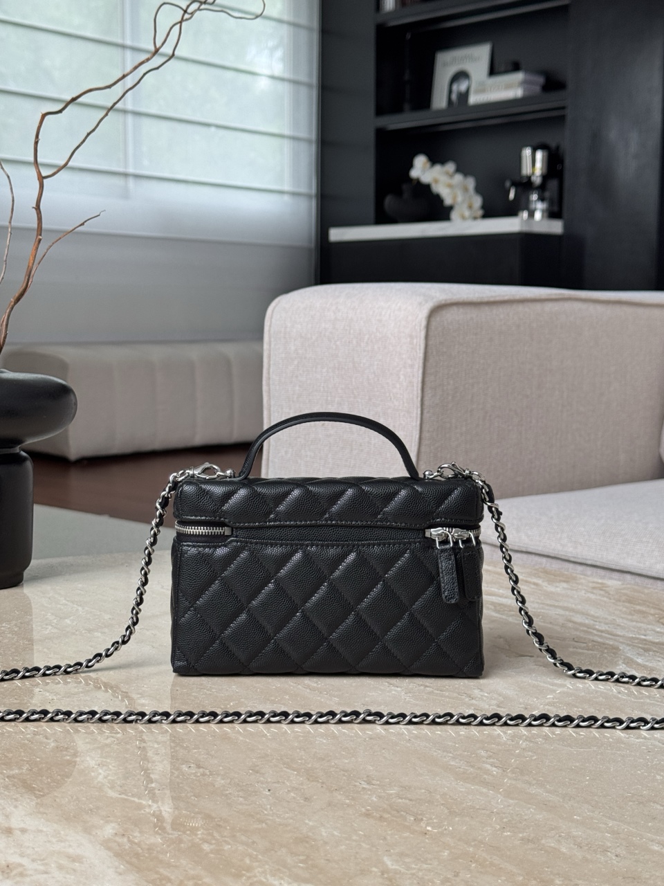 Chan 25B star rhinestone lp box bag