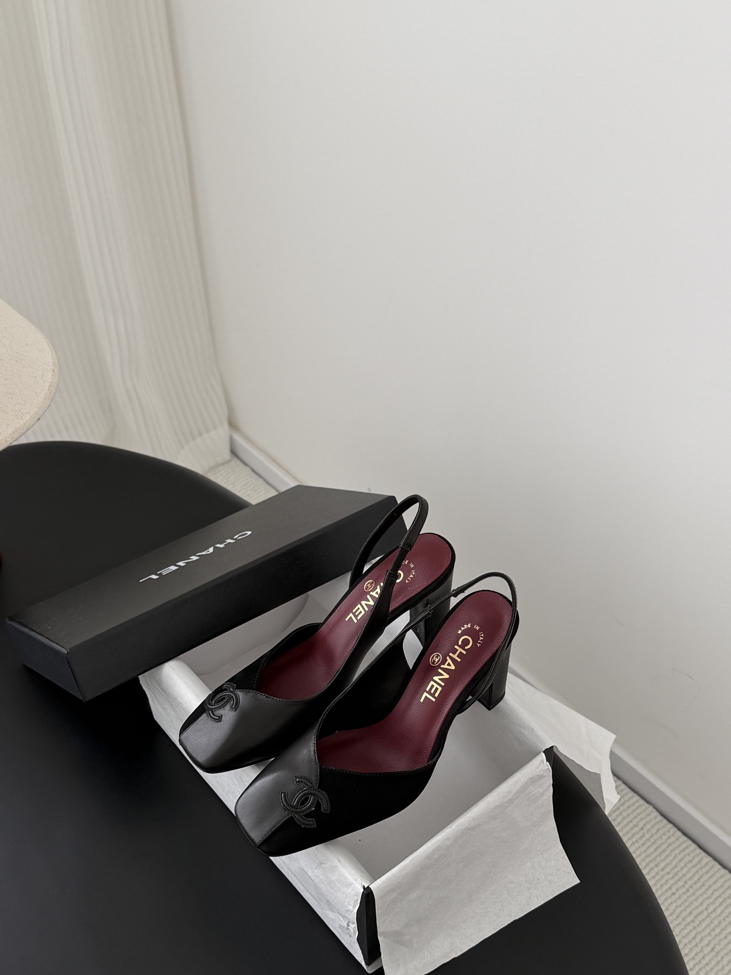 Chan 26ss slingback heel