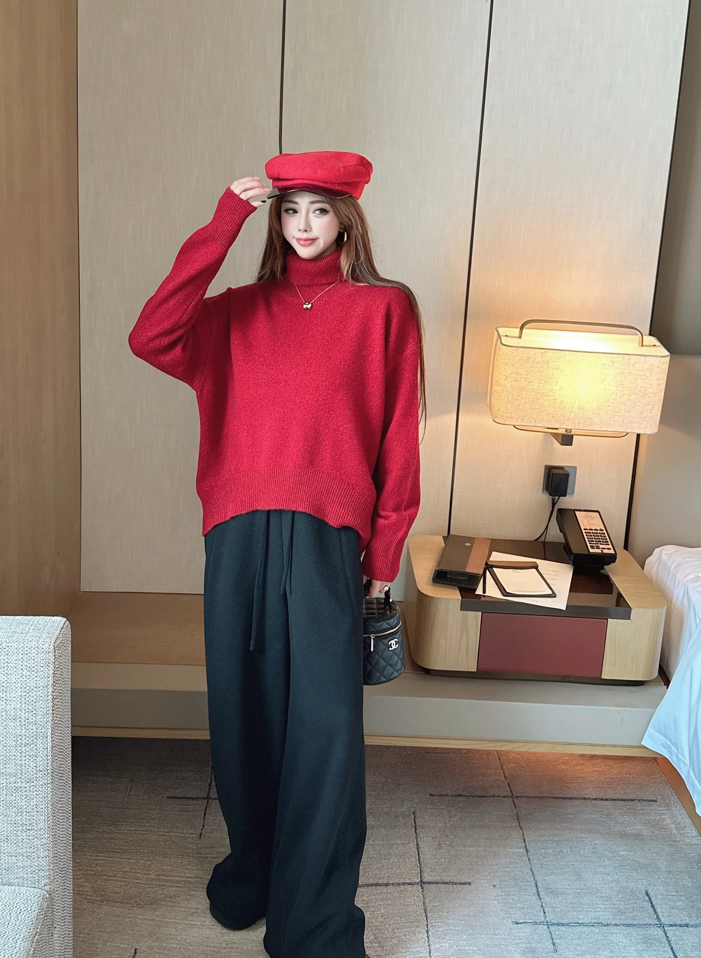 Celi 25fw turtleneck sweater