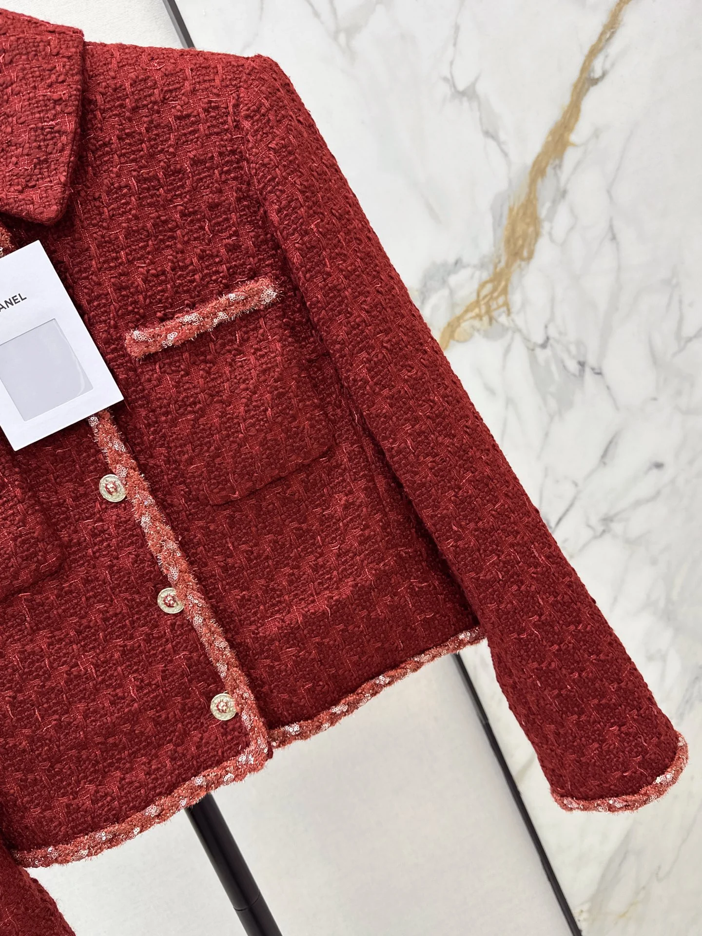 Chan 26ss tweed jacket