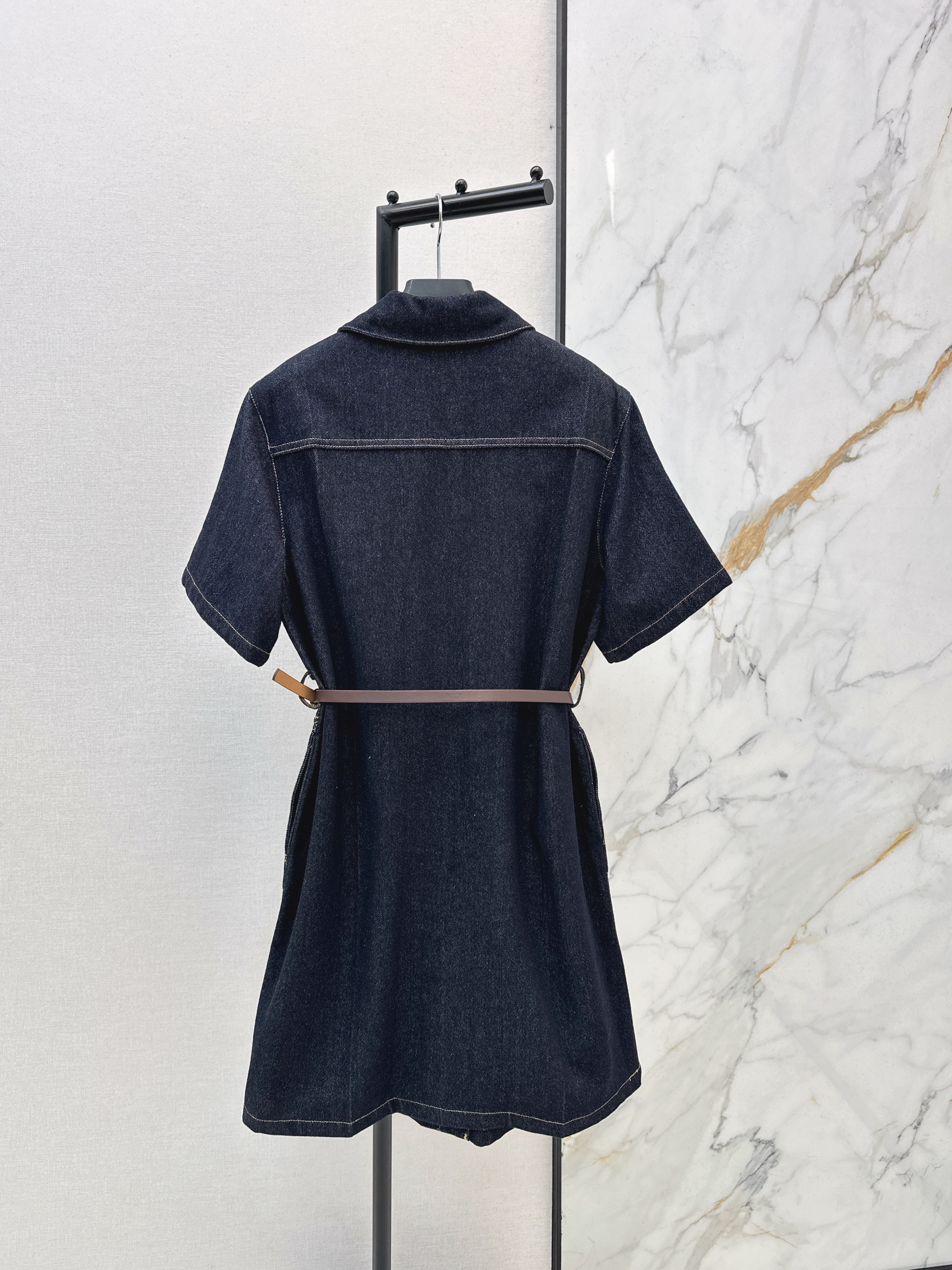 Pra 26ss denim dress