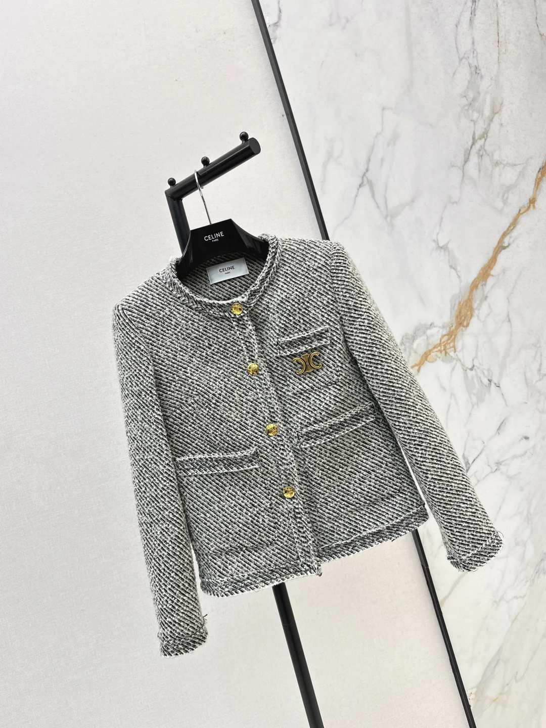 Celi 25fw tweed jacket
