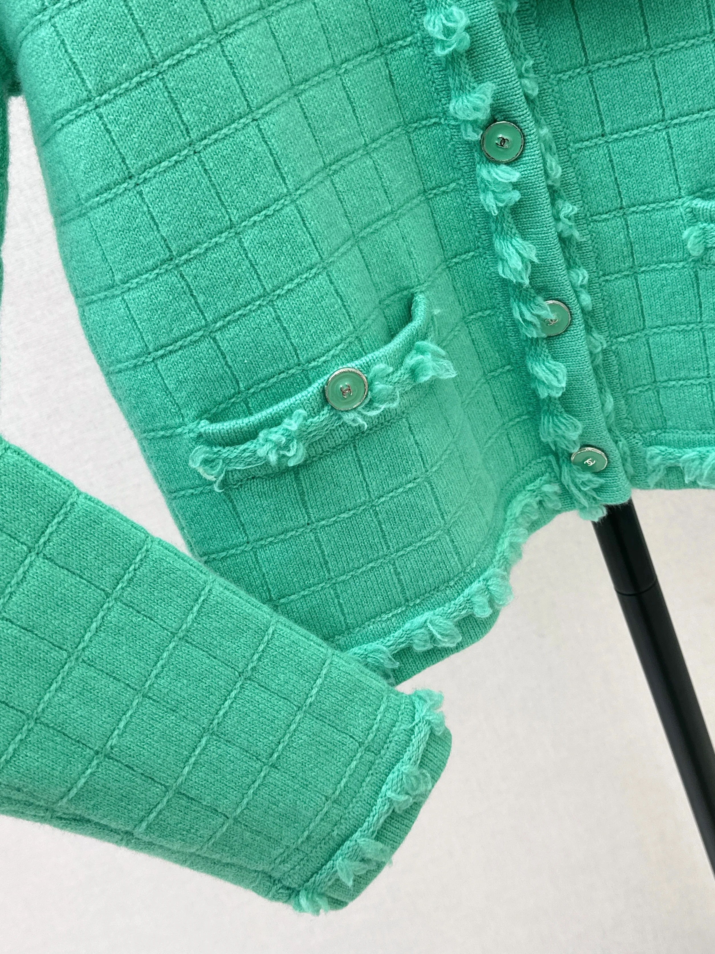 Chan 26ss knitted cardigan