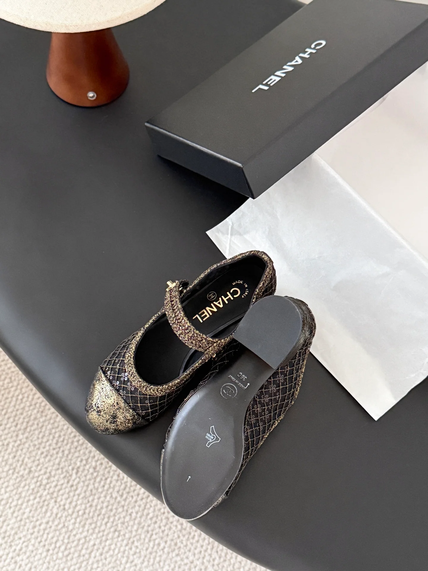 Chan 25fw mary jane flats