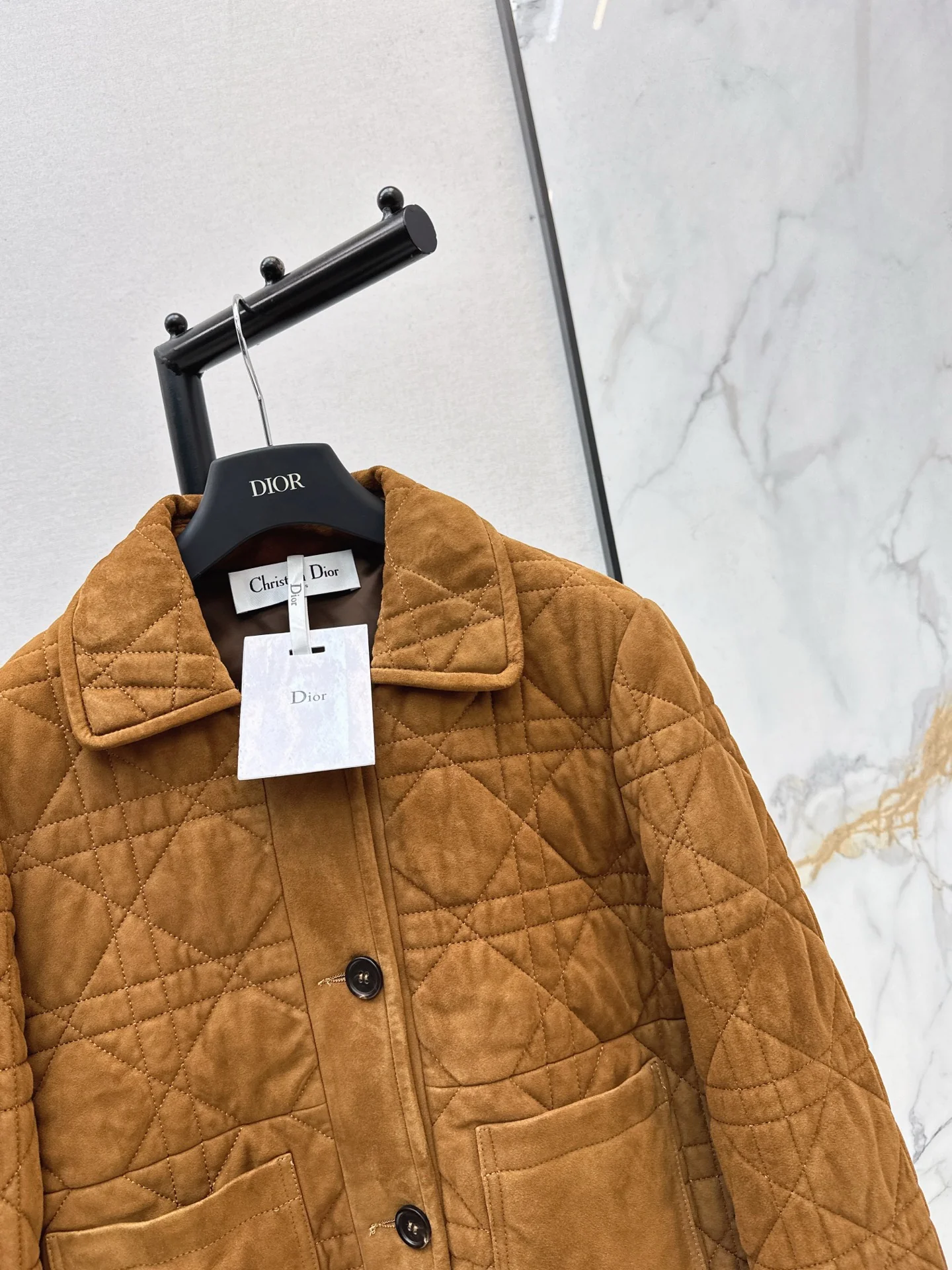 CD 25fw suede jacket