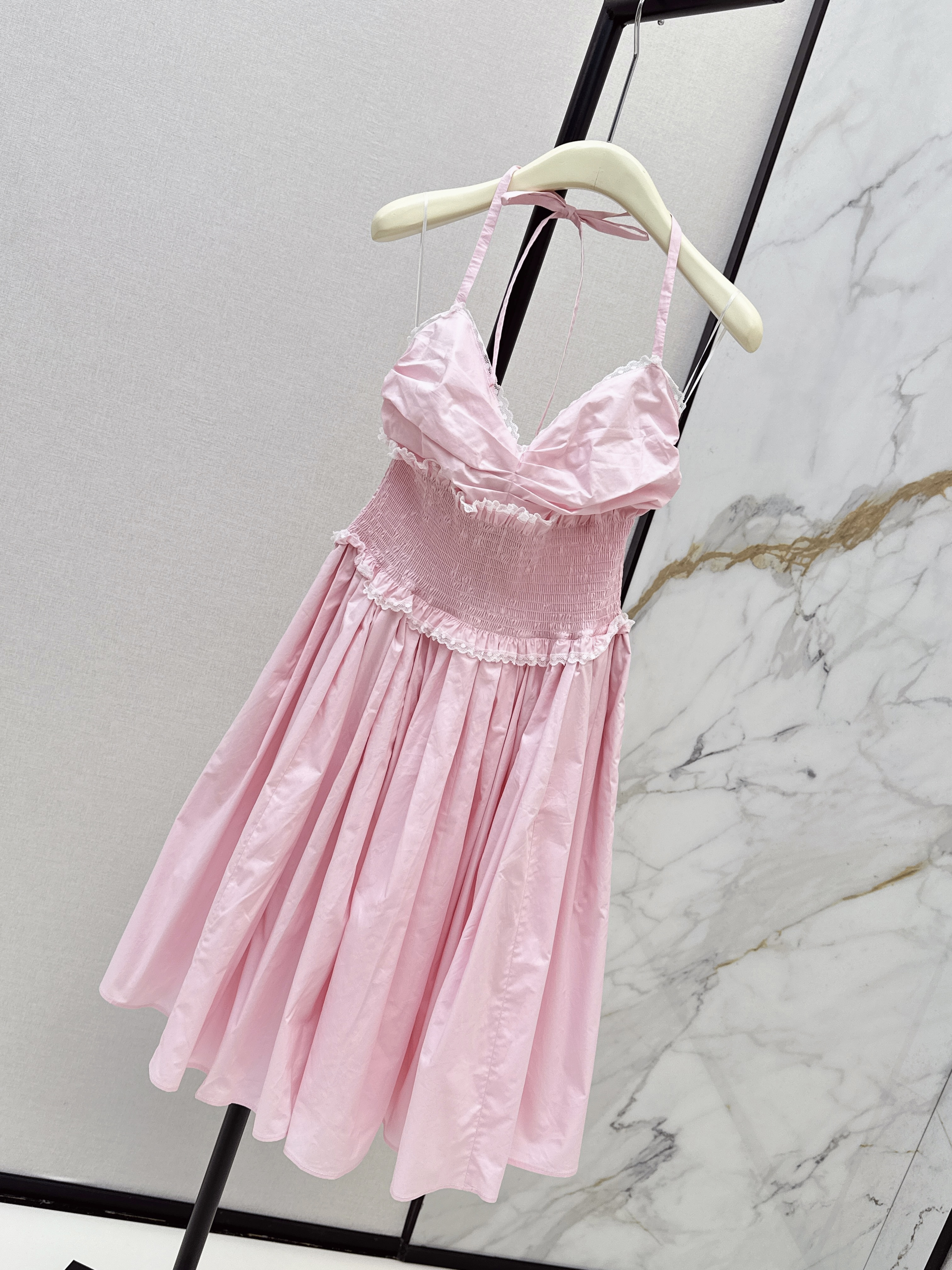 Dolc 26ss halter neck dress