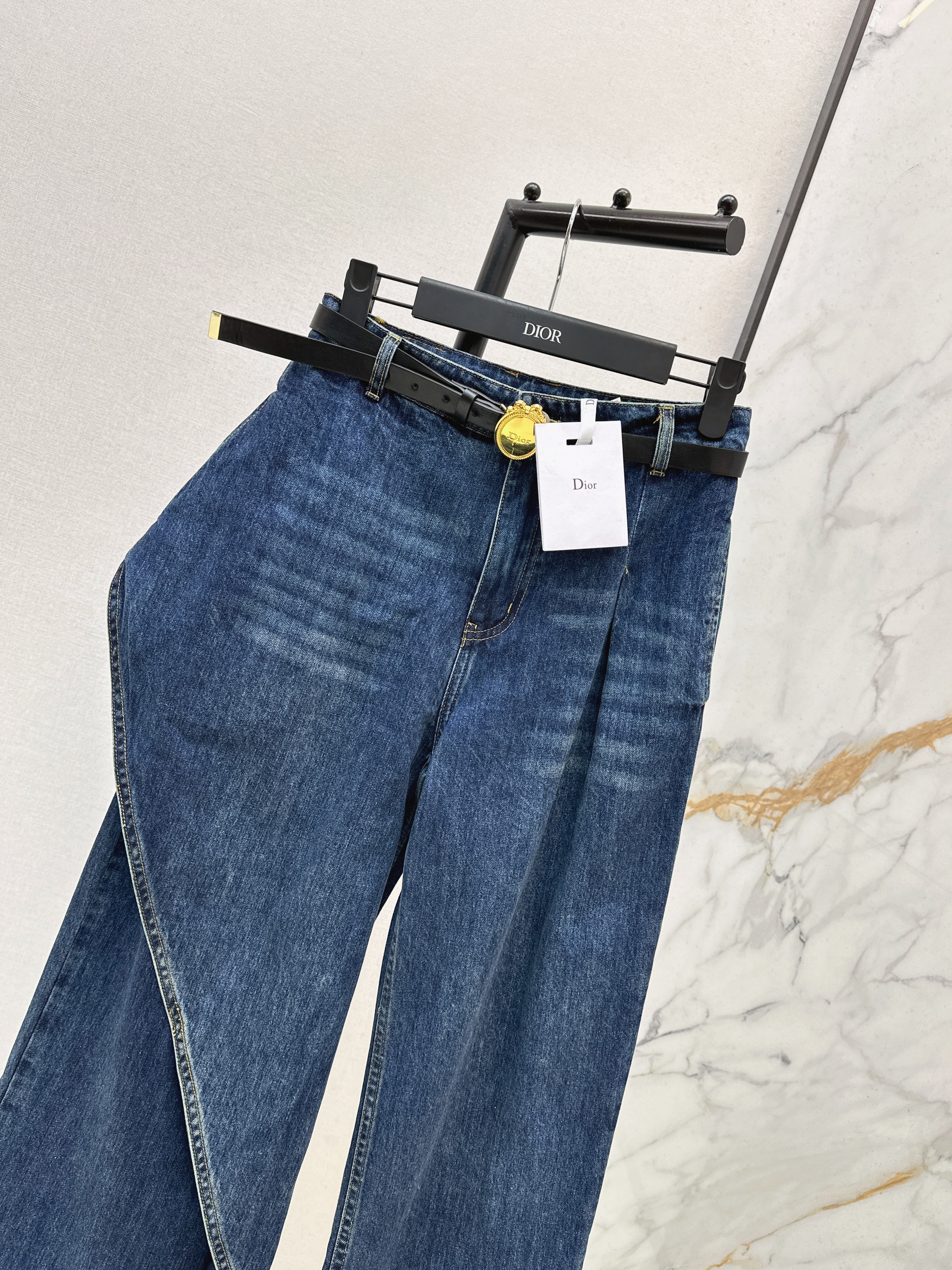 CD 26ss belted jeans