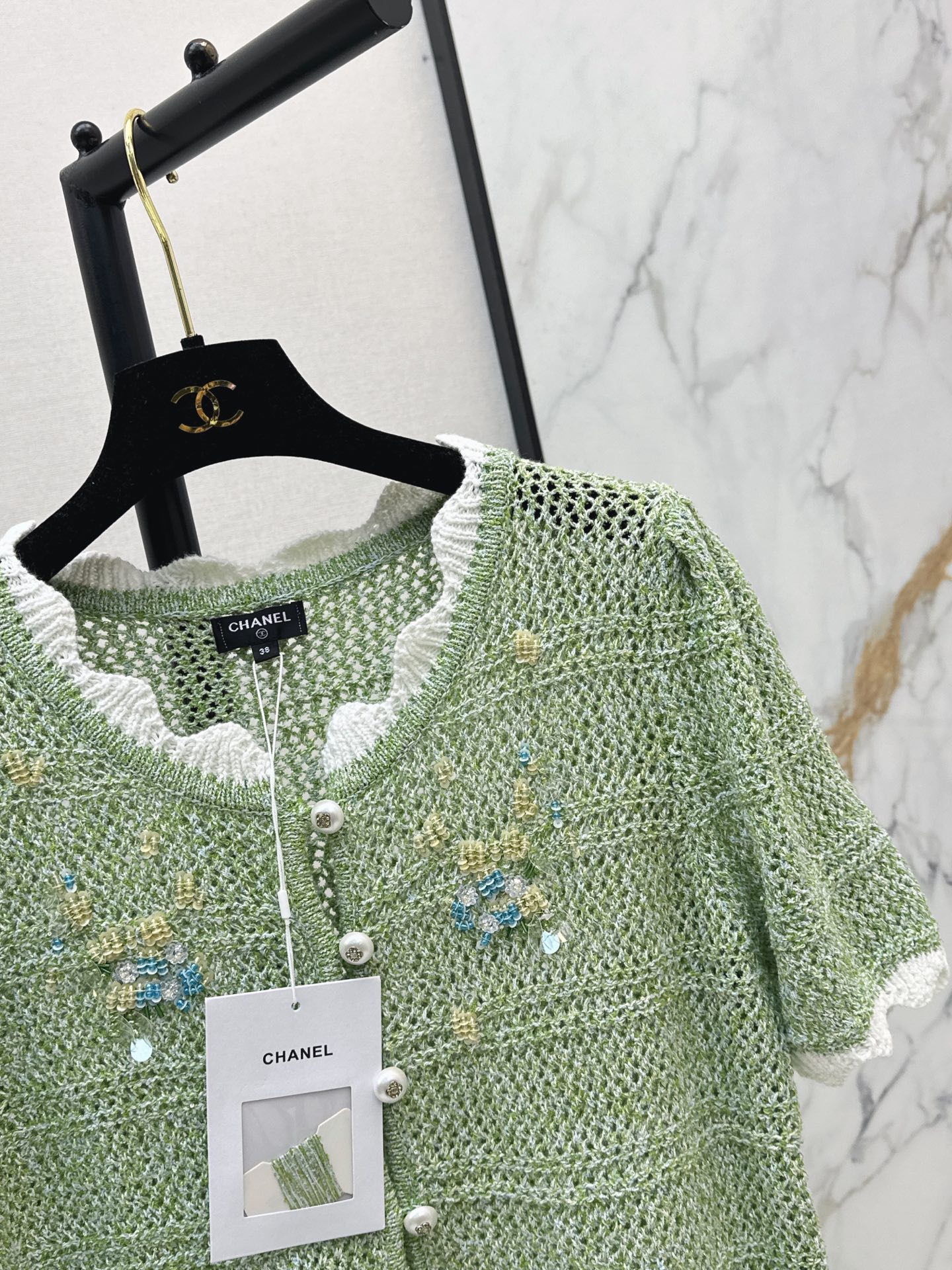 Chan 26ss knit cardidan