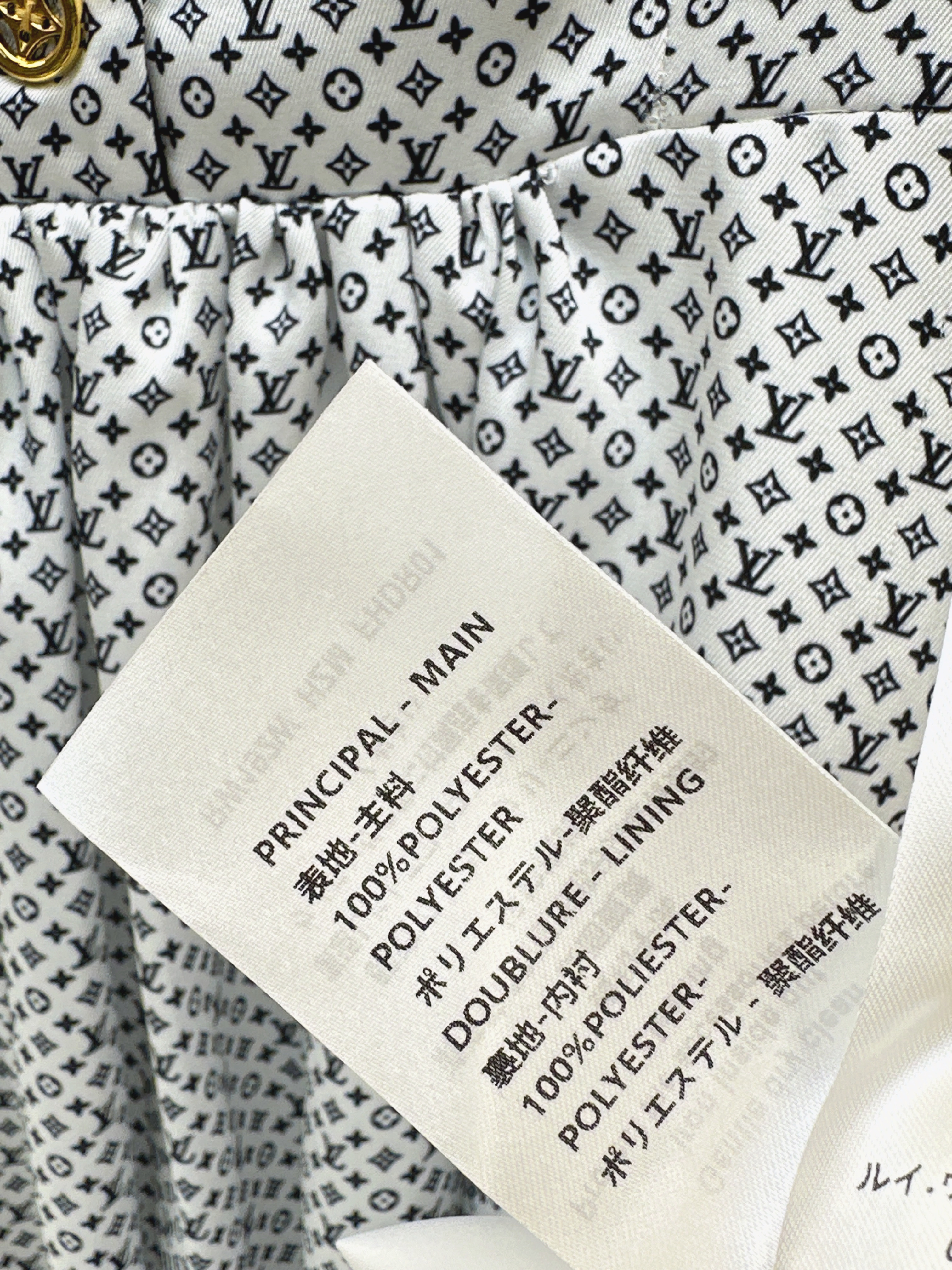 Loui 26ss contract collar dress