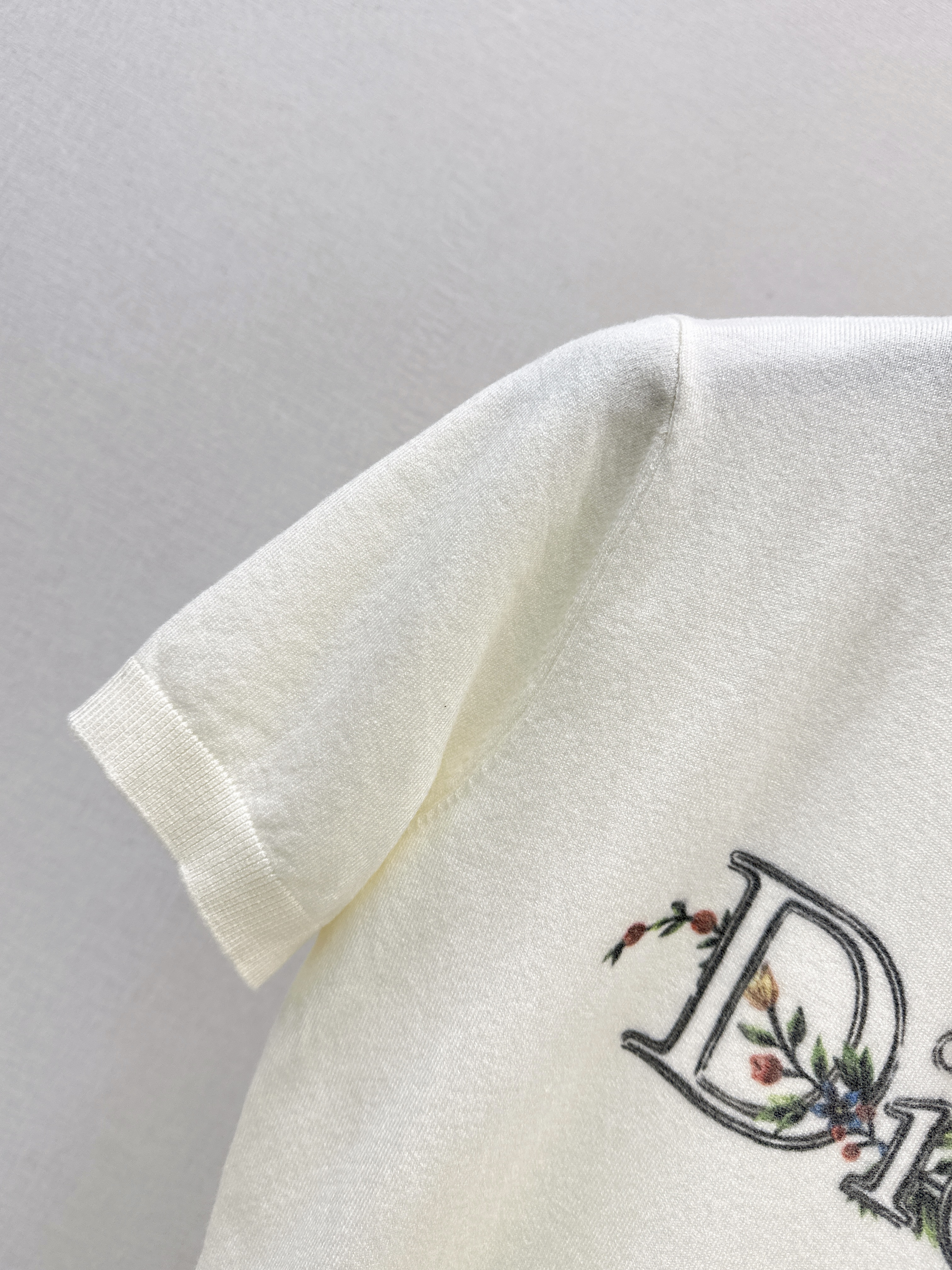 CD 26ss embroidery t-shirt