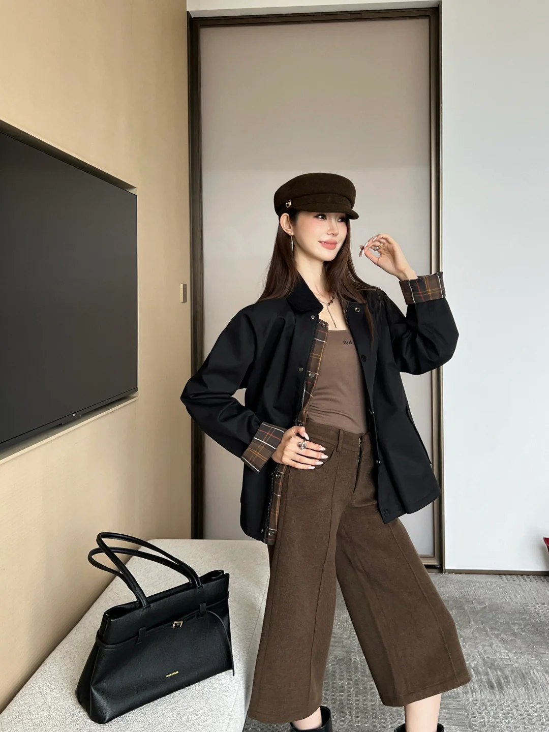 Loe 25fw reversible jacket