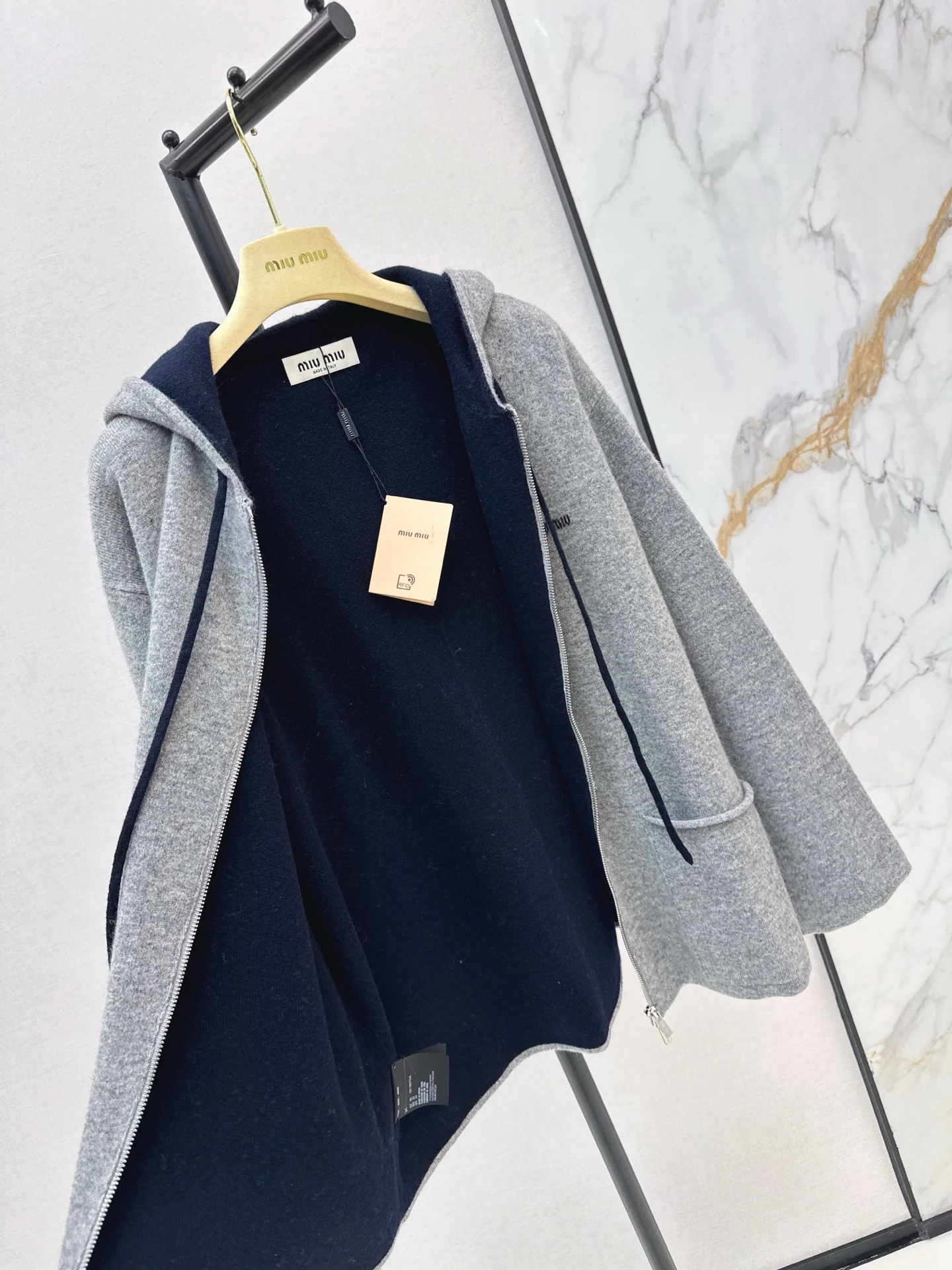 Miu 25fw cashmere jacket