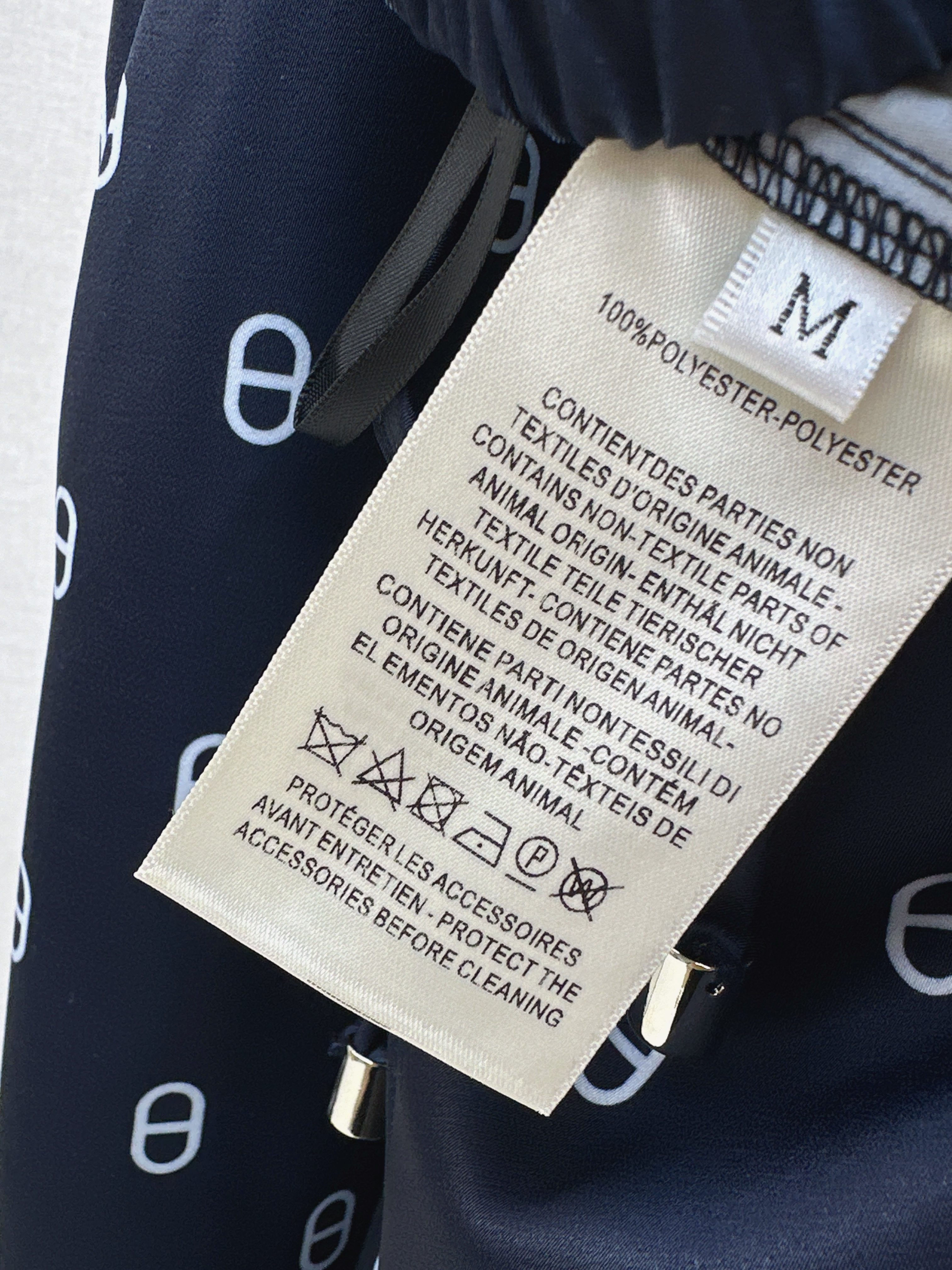 Her 26ss print wide leg pants