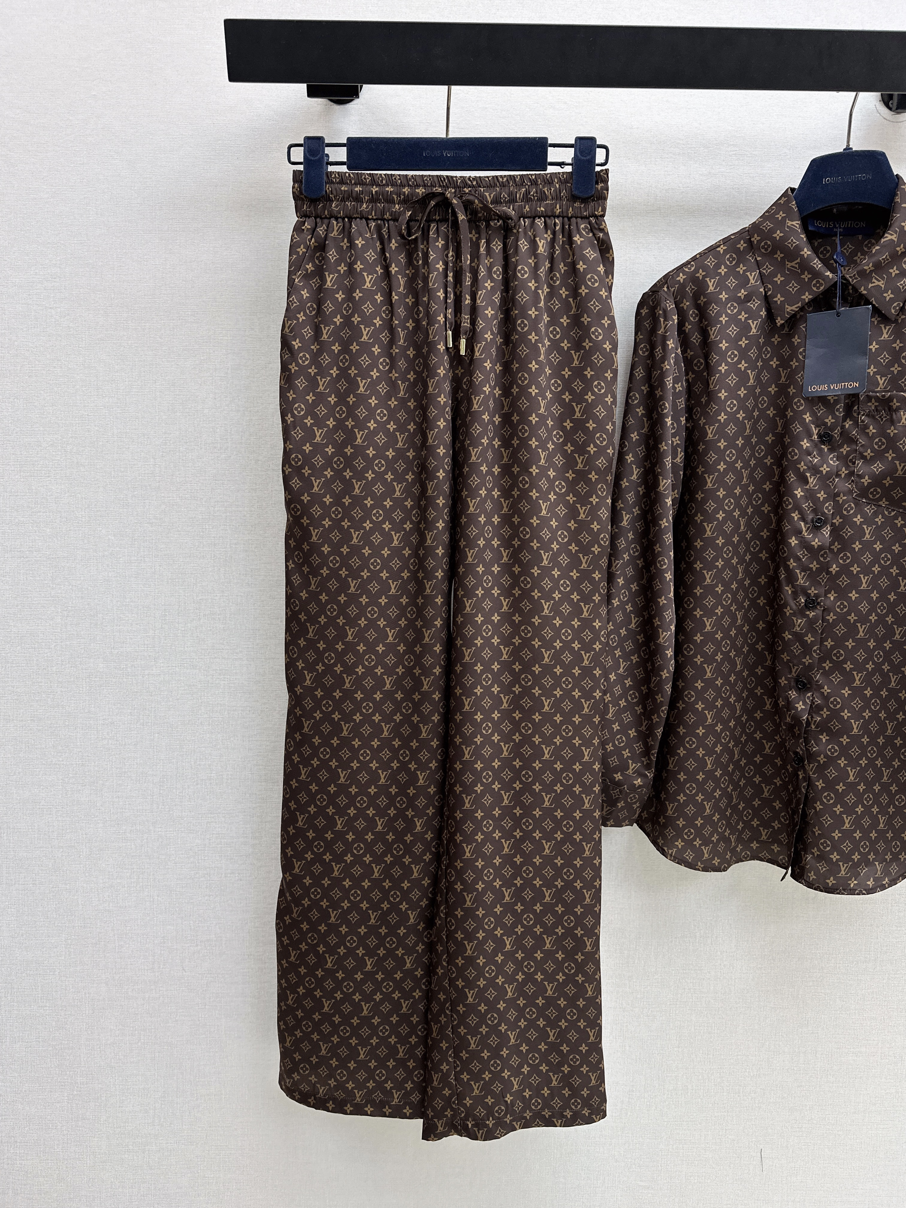 Loui 26ss print shirt pants  set