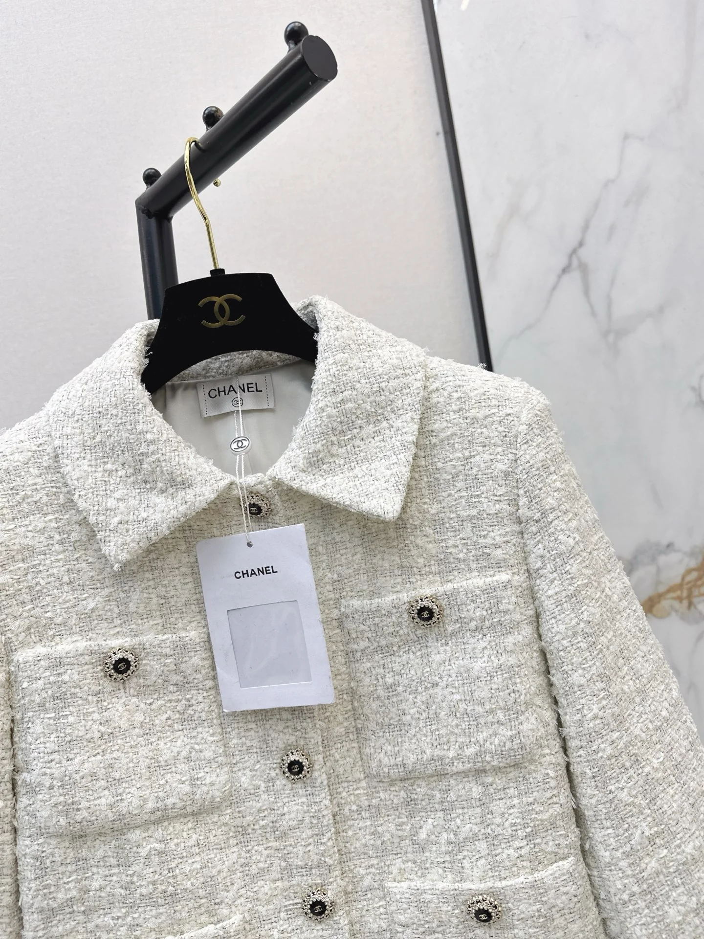 Chan 25fw tweed jacket