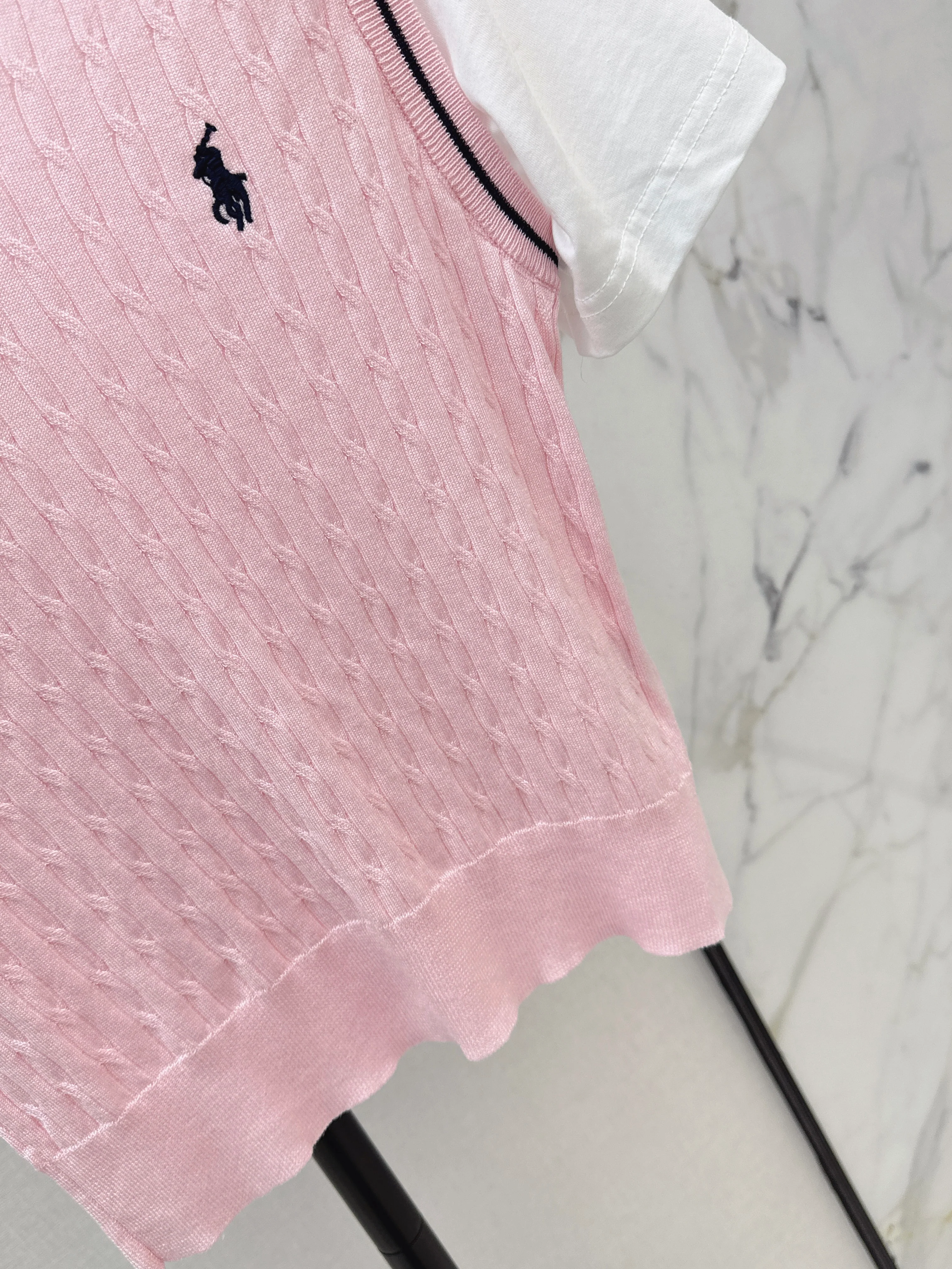 Ralp 26ss 2in1 knitted vest t-shirts