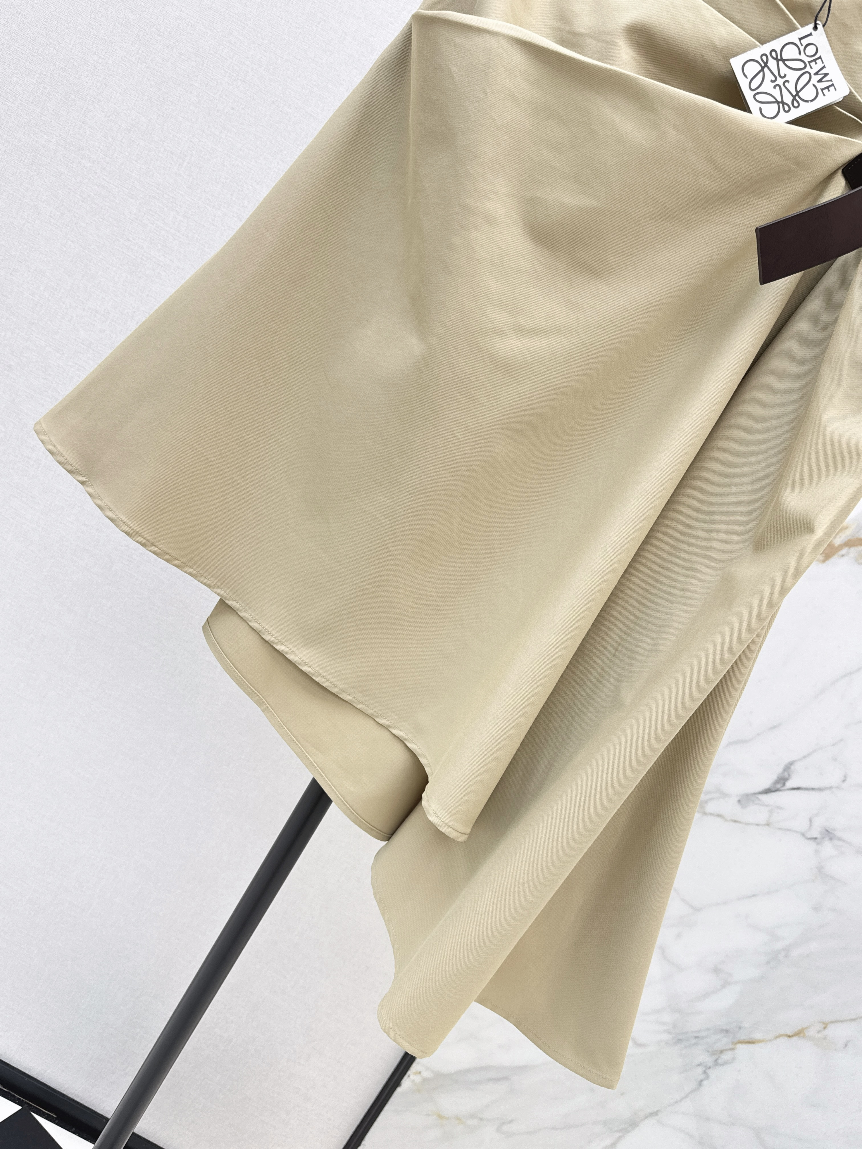 Loe 26ss asymmetrical skirt