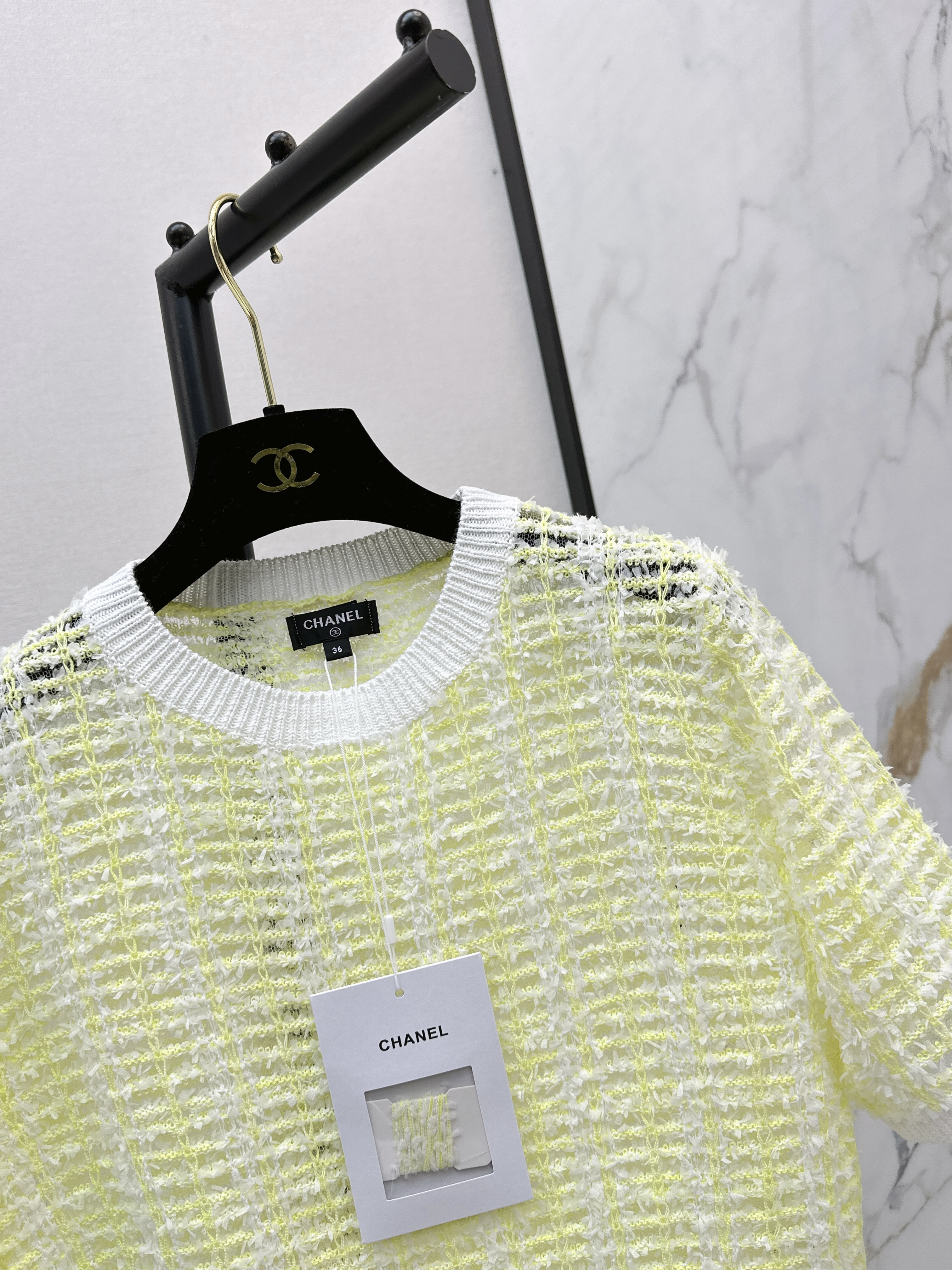 Chan 26ss knit top