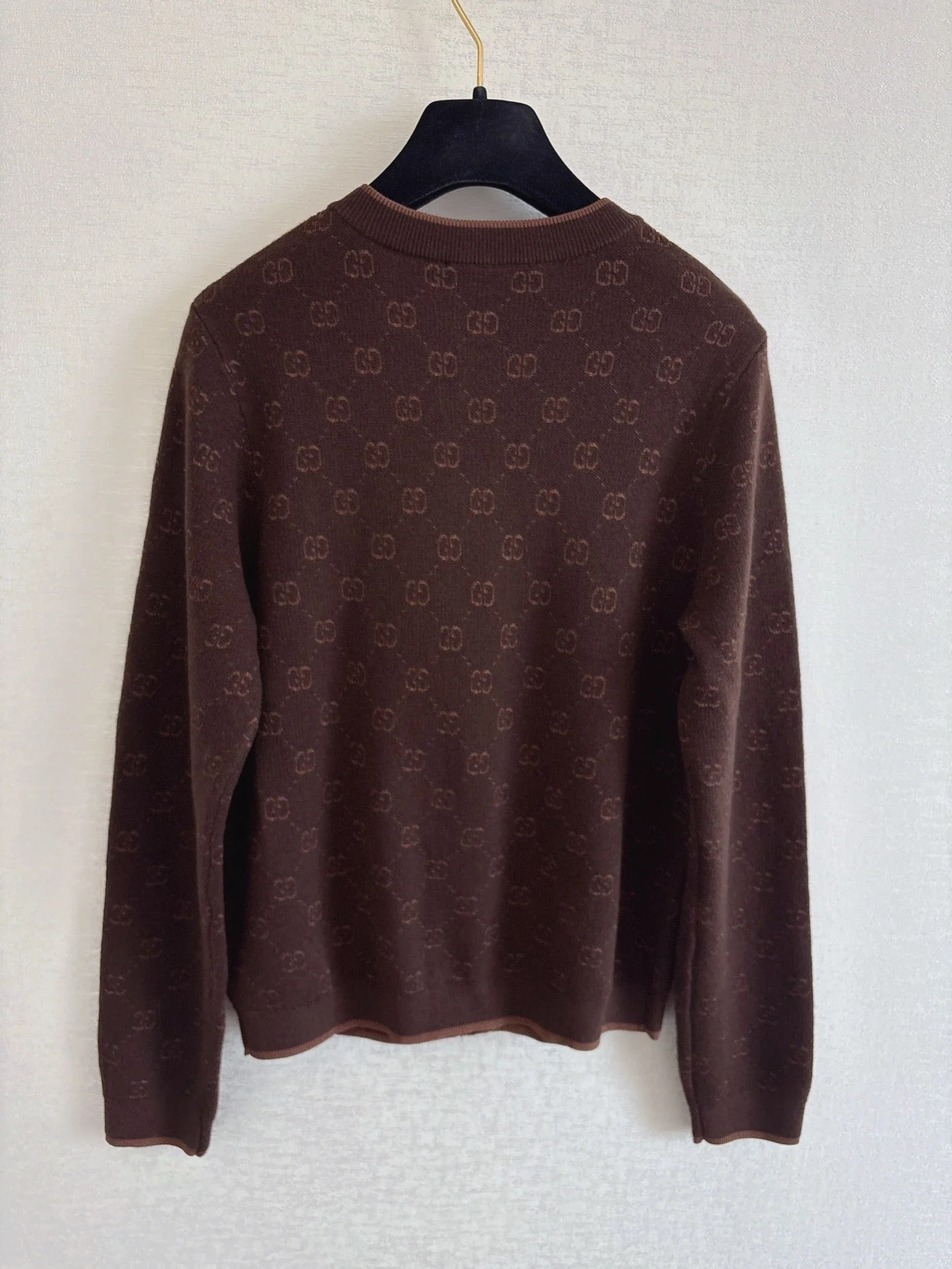 Guc 25fw jacquard cardigan