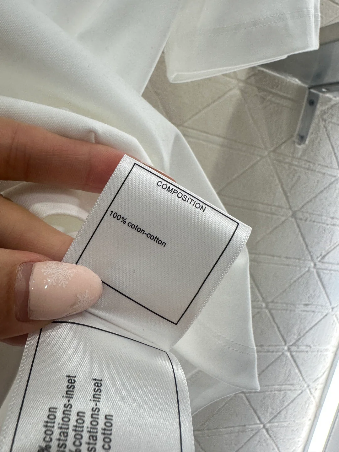 Chan 26ss beading t-shirts